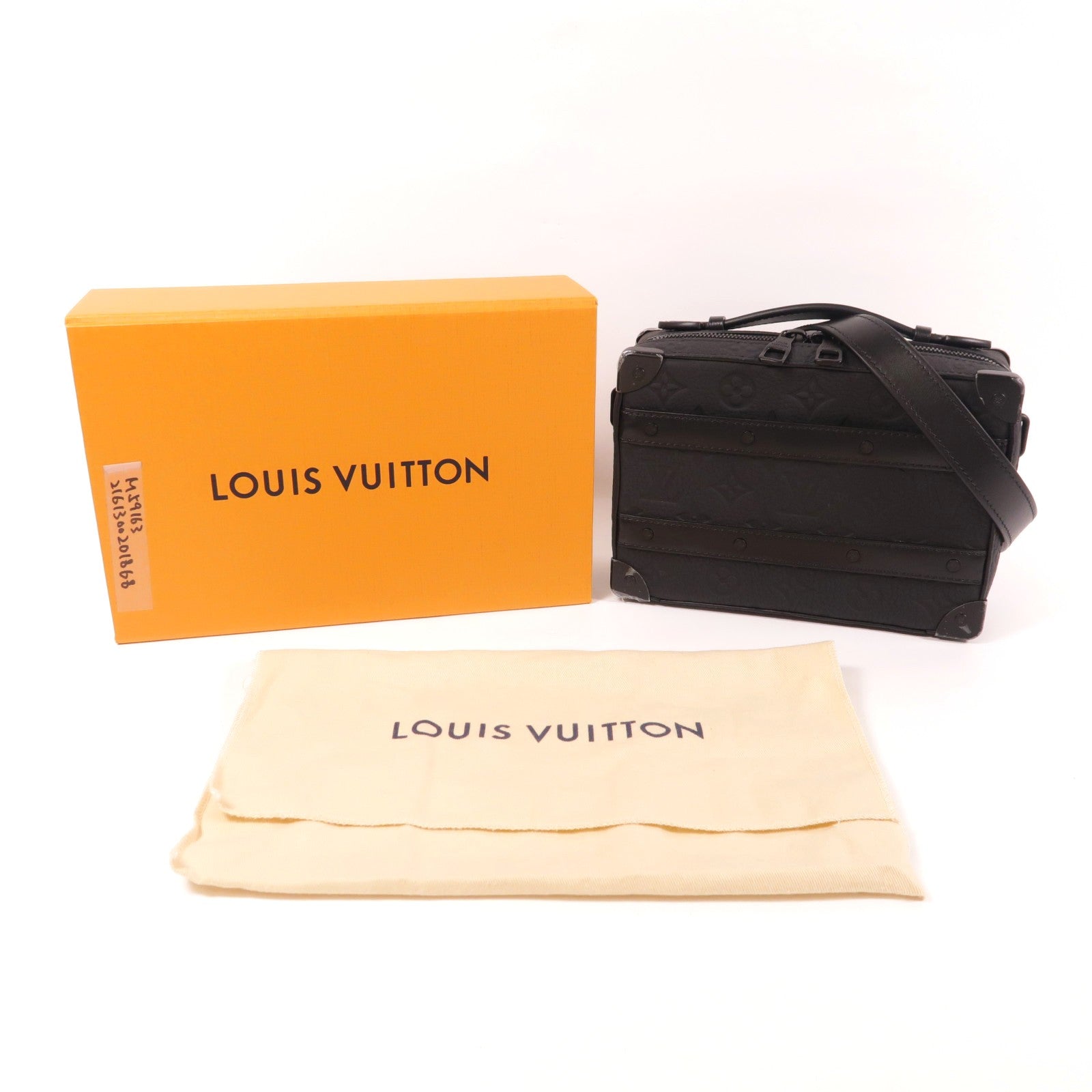 LOUIS VUITTON Monogram Taurillon Handle Soft Trunk手挽肩背兩用袋