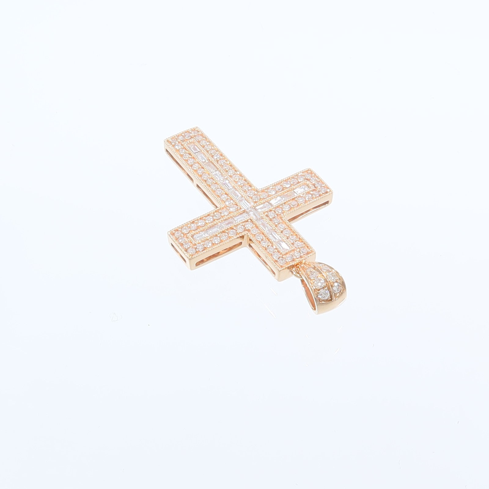 JEWELRY 18K玫瑰金Diamond Pendant鑽石吊墜