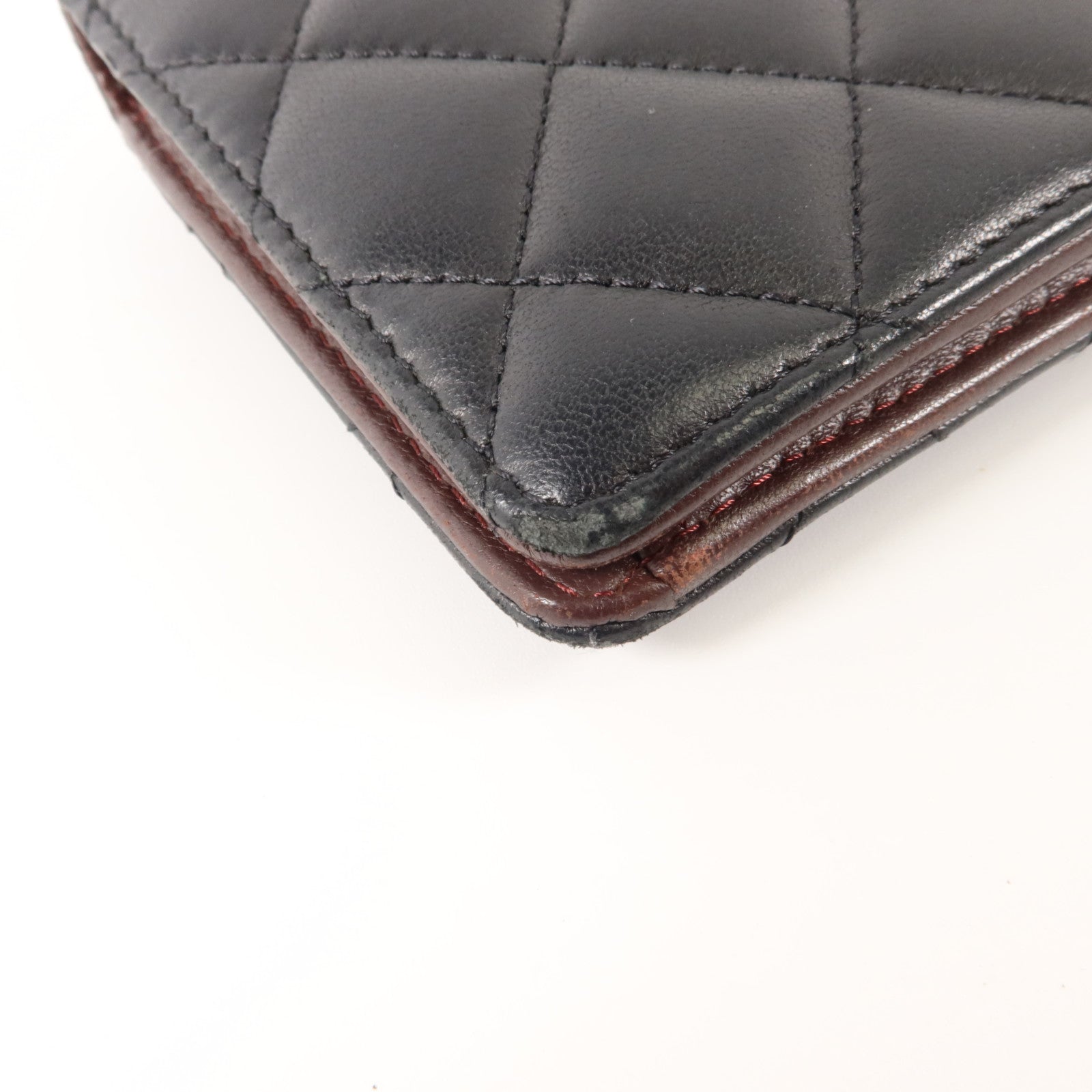 CHANEL 羊皮皮革Long Bifold Wallet長錢包