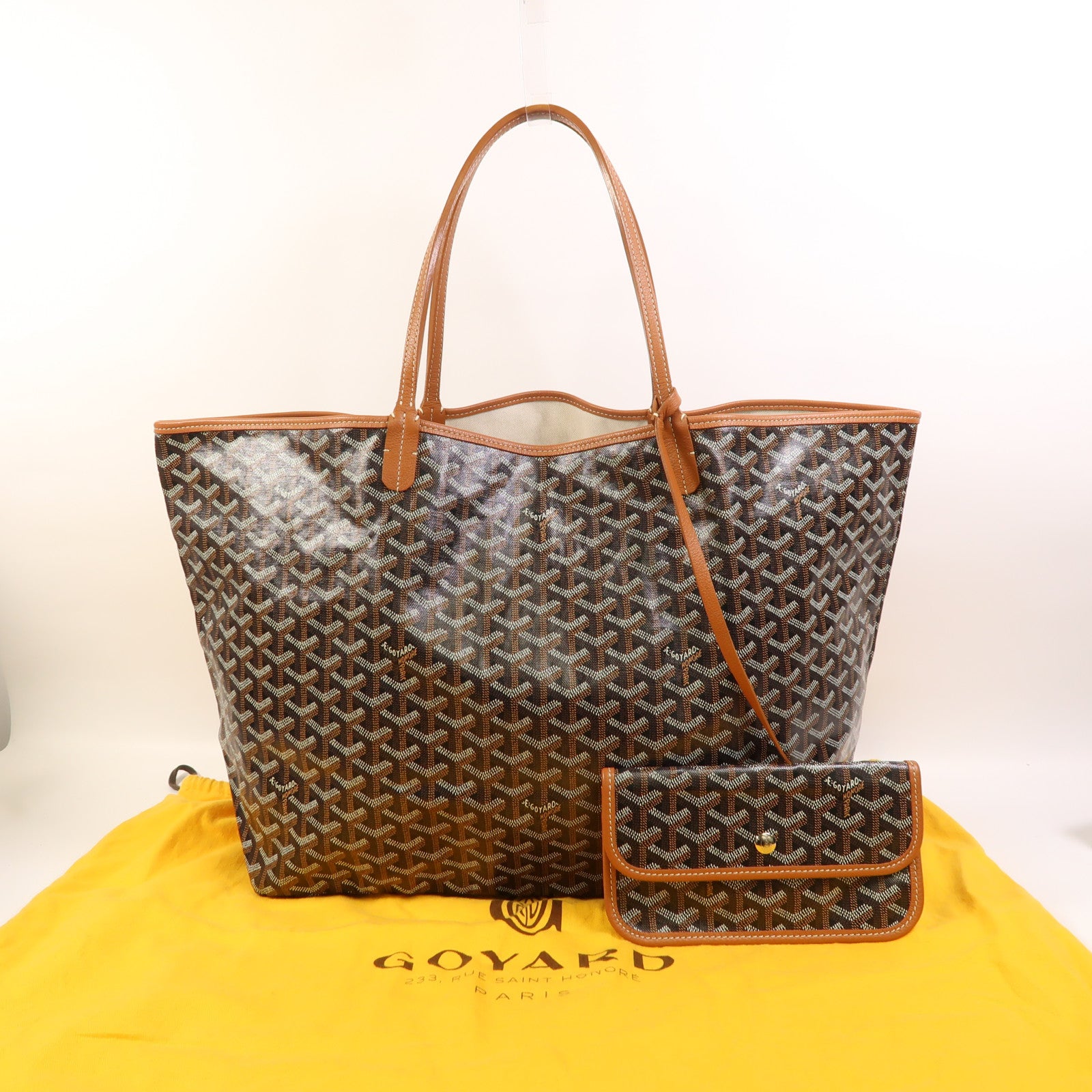 GOYARD 【激減優惠】塗層帆布Saint Louis GM肩背袋