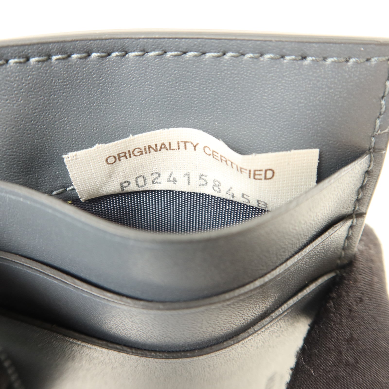 BOTTEGA VENETA 牛皮皮革Zippered Card Case銀扣卡片套