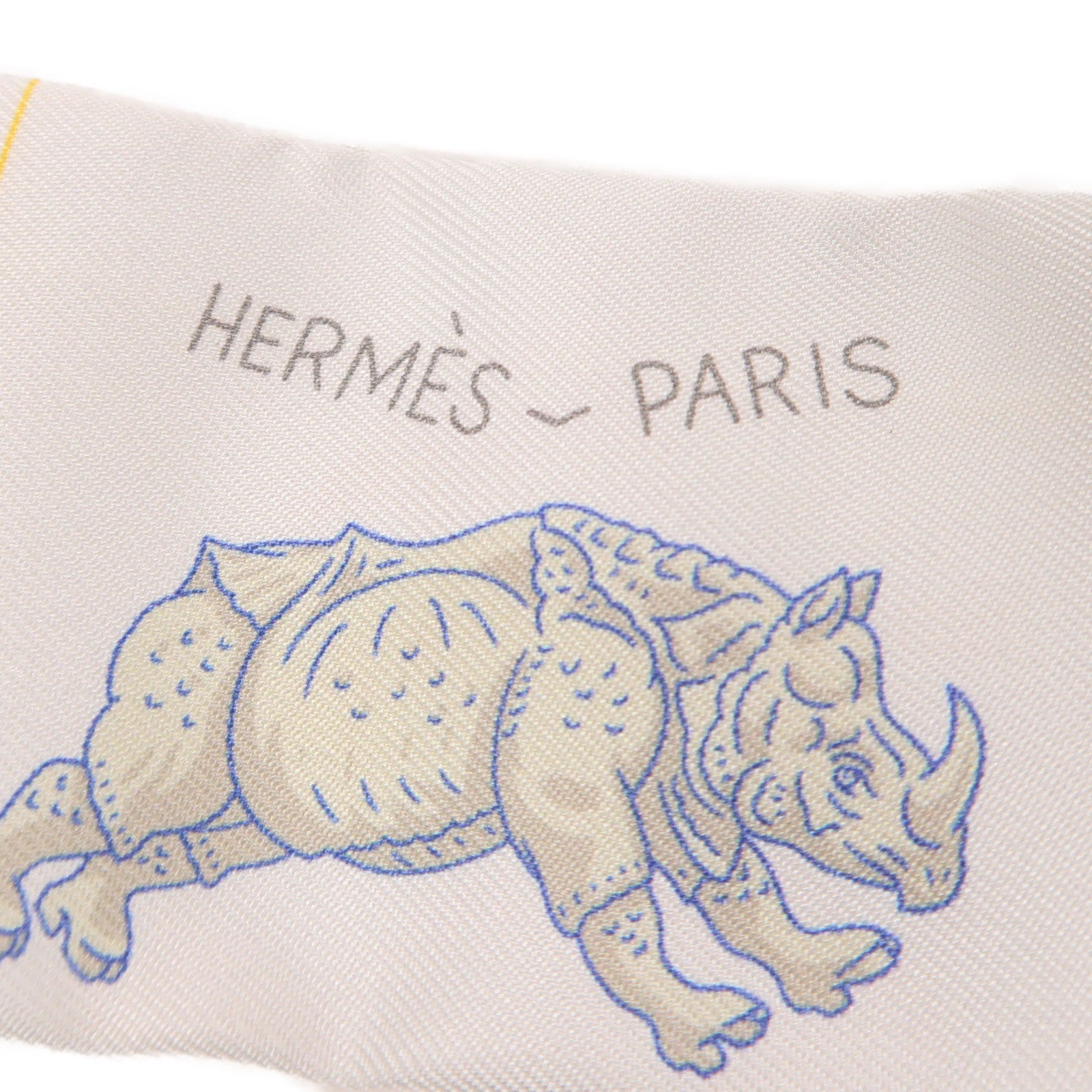 HERMES 絲質Twilly絲巾