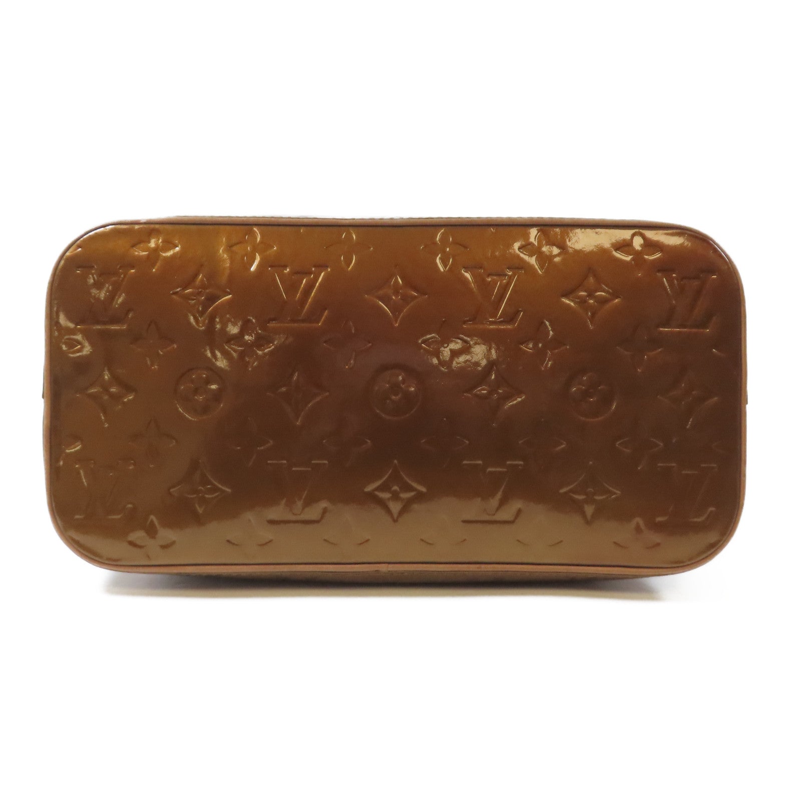 LOUIS VUITTON 【激減優惠】Vernis Houston金扣肩背袋啡色