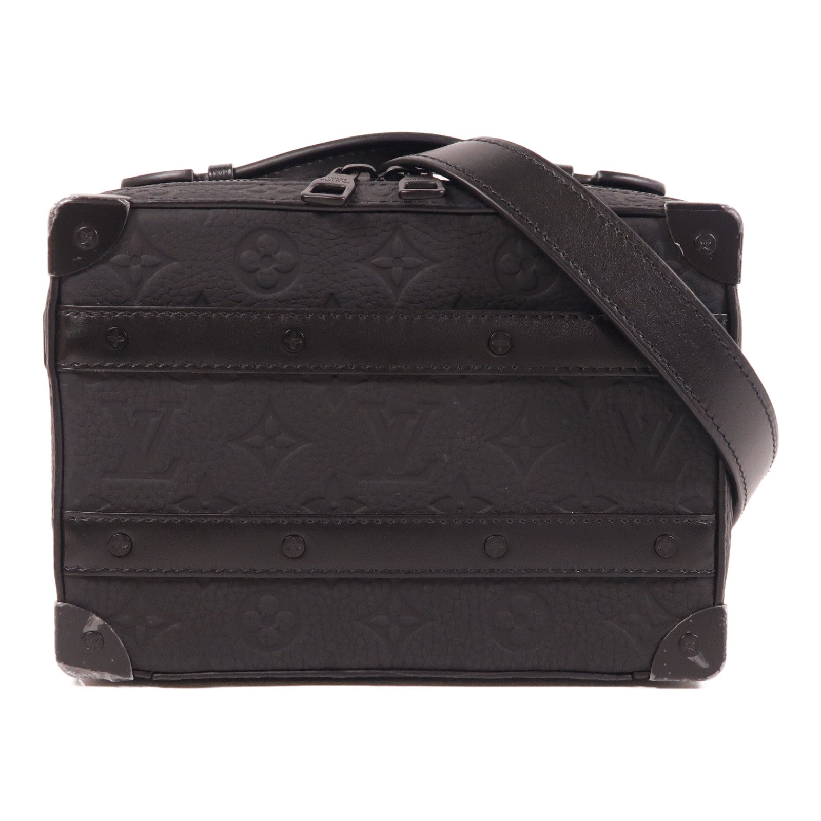 LOUIS VUITTON Monogram Taurillon Handle Soft Trunk手挽肩背兩用袋