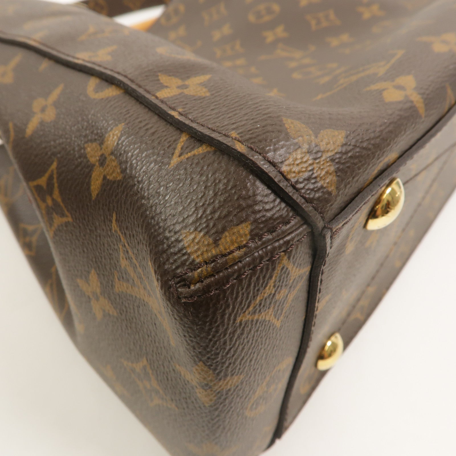 LOUIS VUITTON Monogram Montaigne MM金扣手挽肩背兩用袋