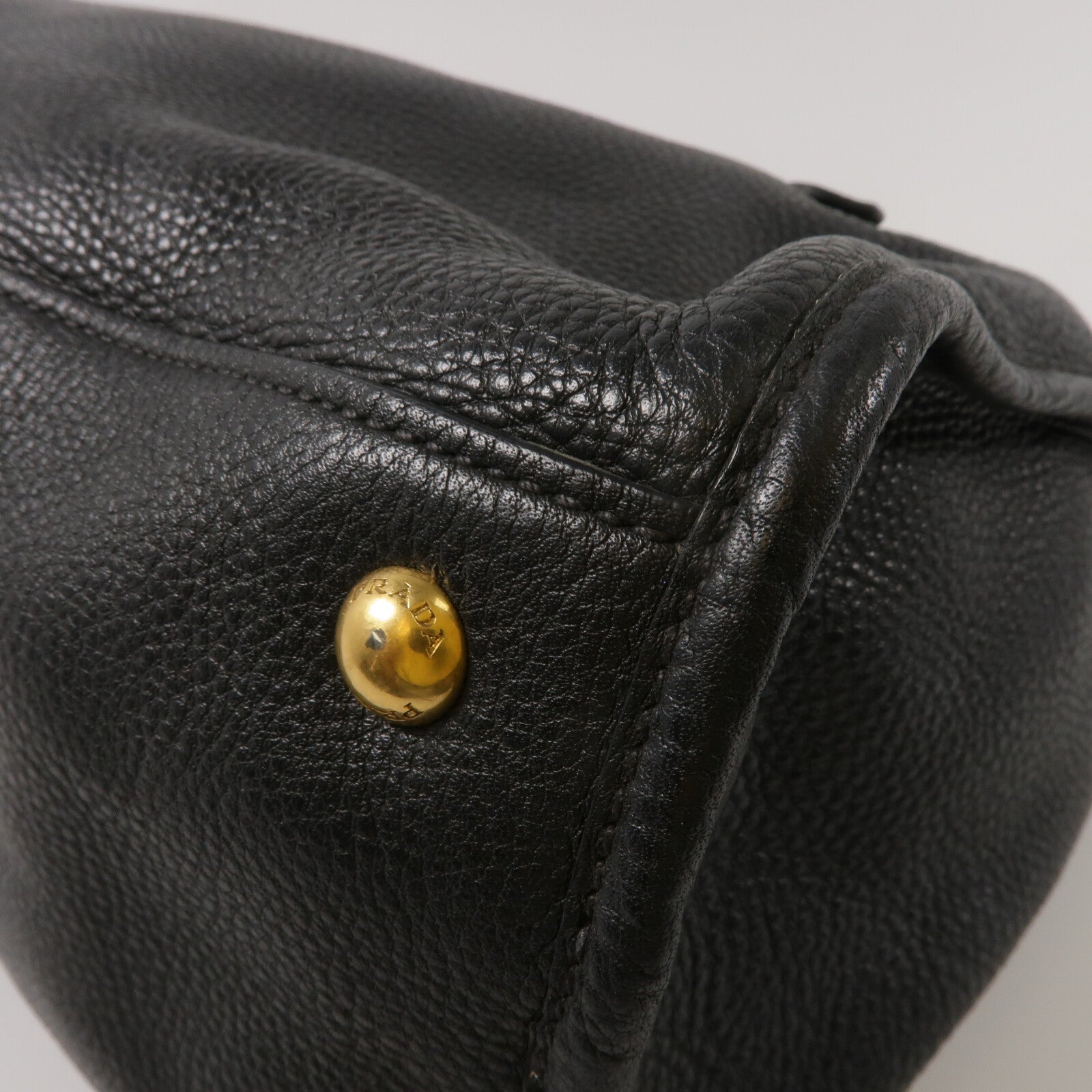 PRADA 牛皮皮革2Way Shoulder手挽肩背兩用袋
