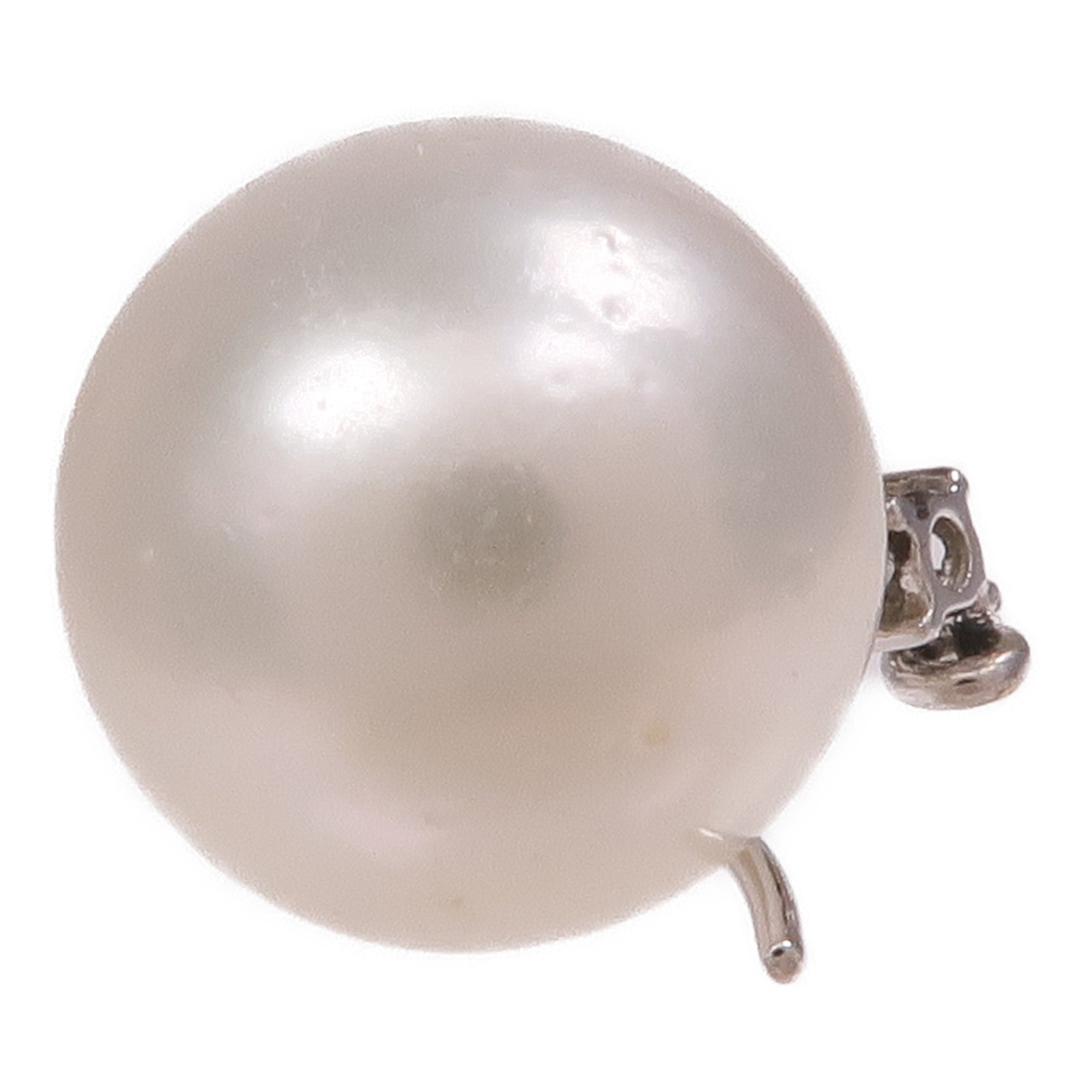 JEWELRY 18K白金Pearl Diamond Earrings珍珠/鑽石耳環