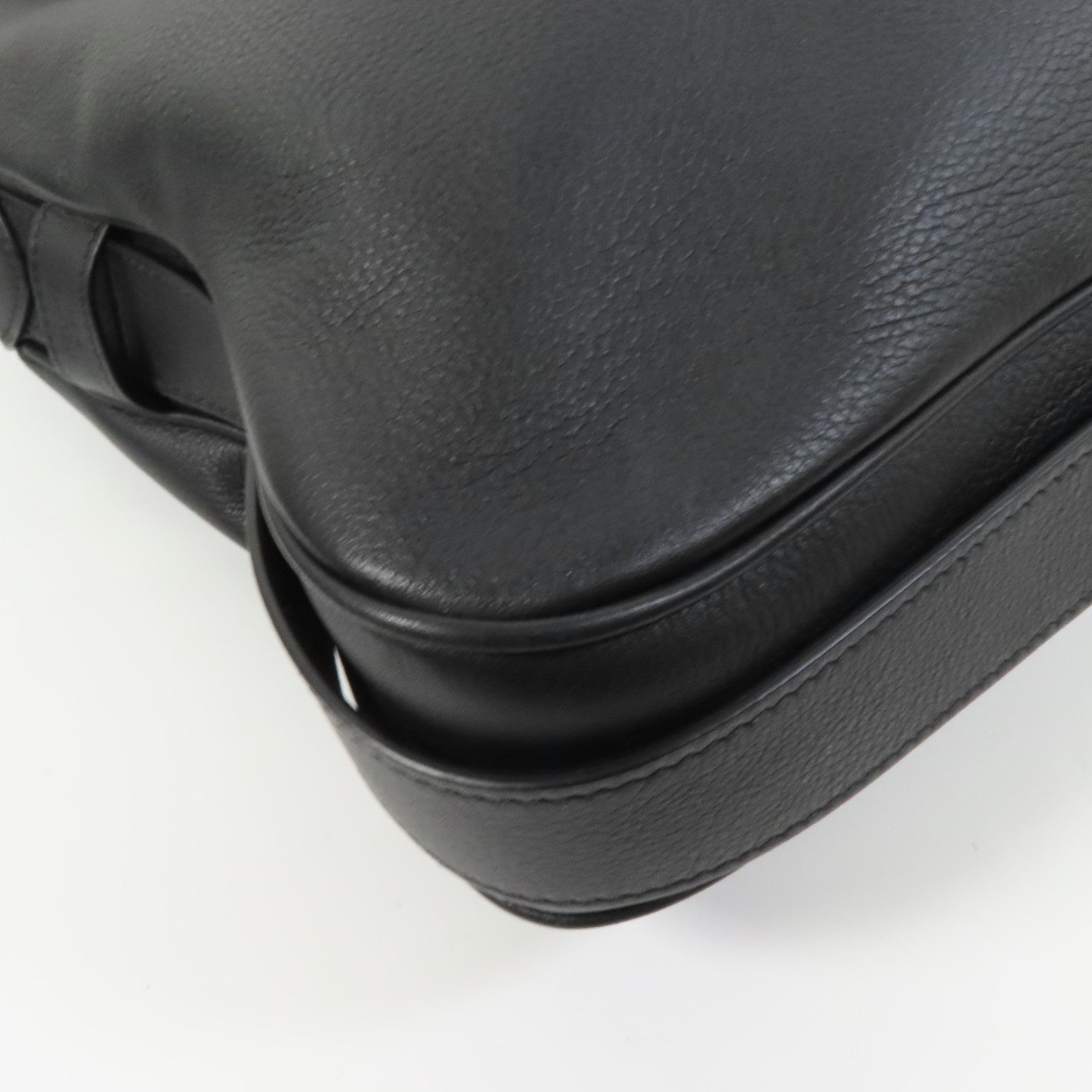 CELINE 牛皮皮革Romy銀扣手挽肩背兩用袋