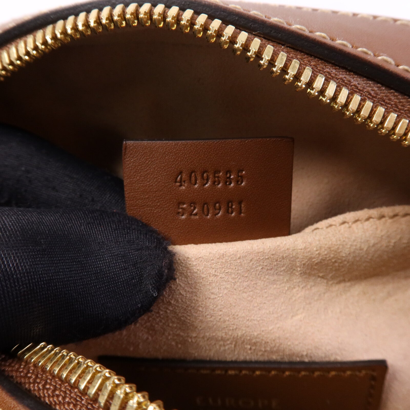 GUCCI 塗層帆布Shoulder Bag金扣肩背袋