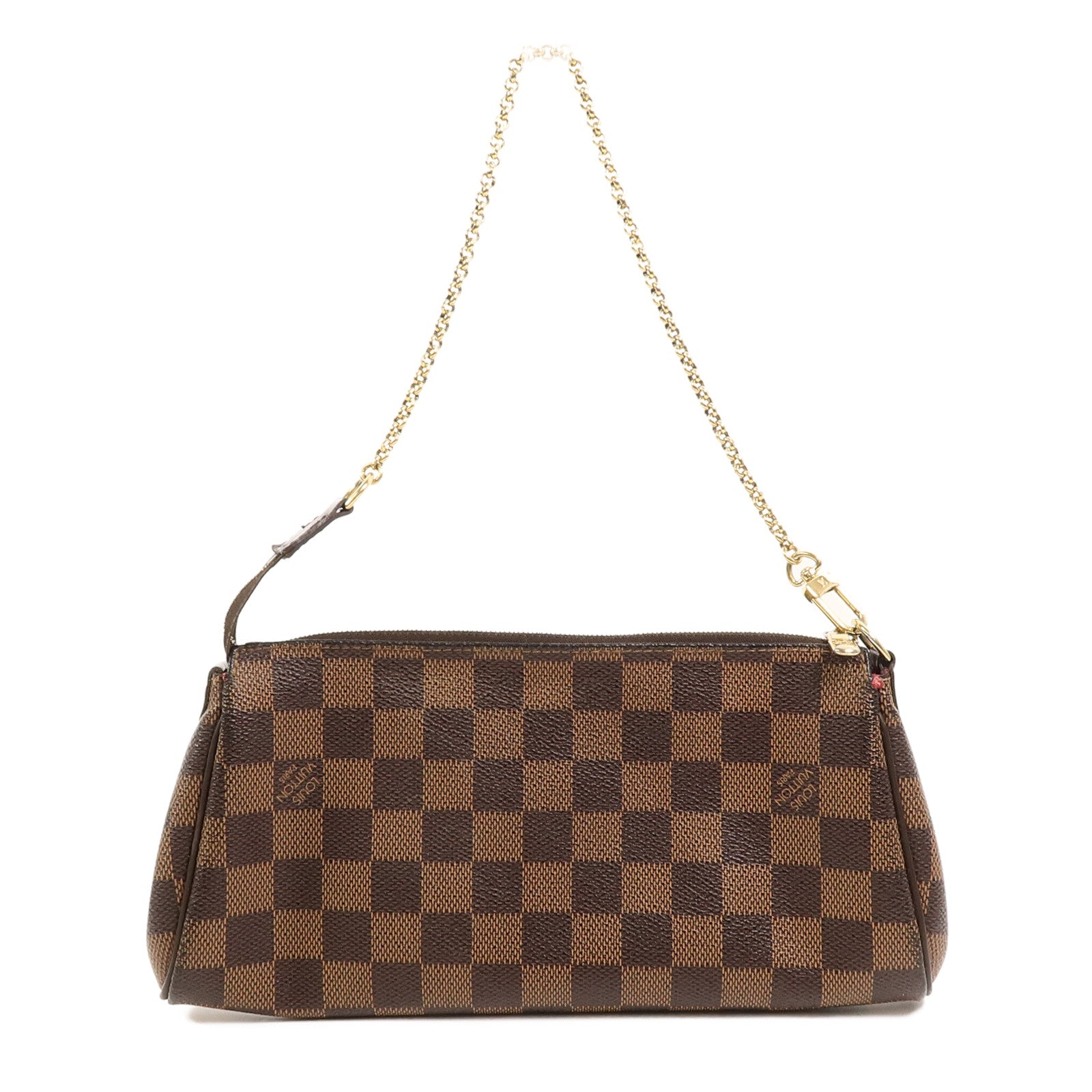 LOUIS VUITTON Damier Eva鏈帶手挽肩背兩用袋
