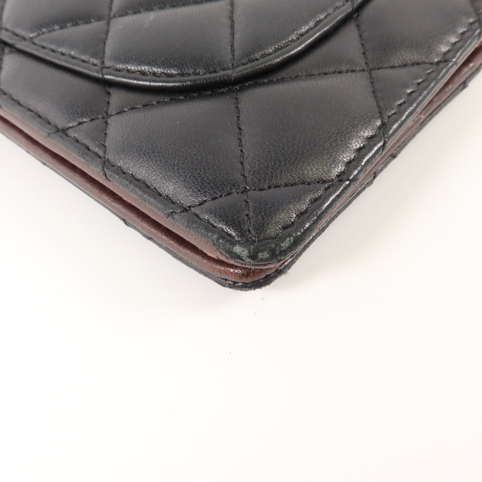 CHANEL 羊皮皮革Long Bifold Wallet長錢包