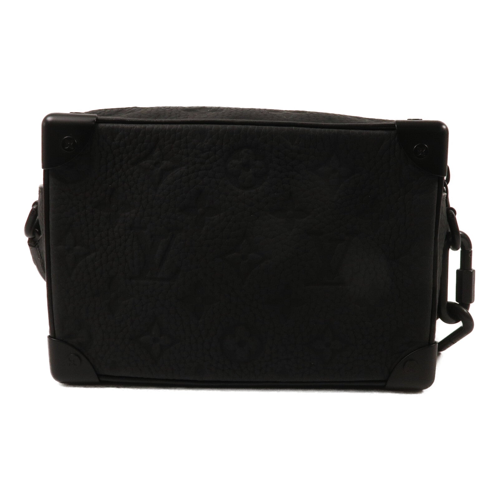 LOUIS VUITTON Monogram Taurillon Mini Soft Trunk肩背袋