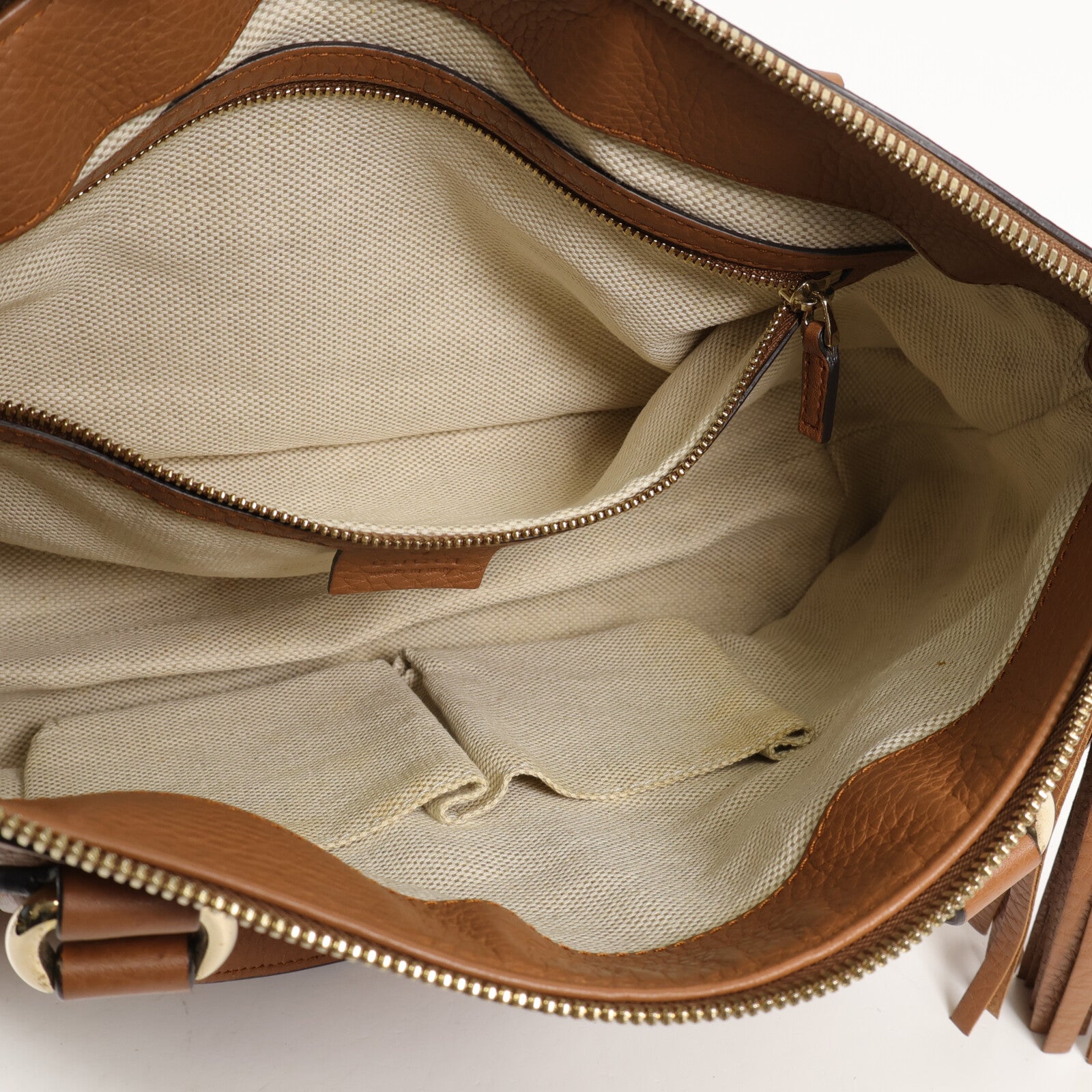 GUCCI 牛皮皮革Shoulder Bag金扣手挽肩背兩用袋