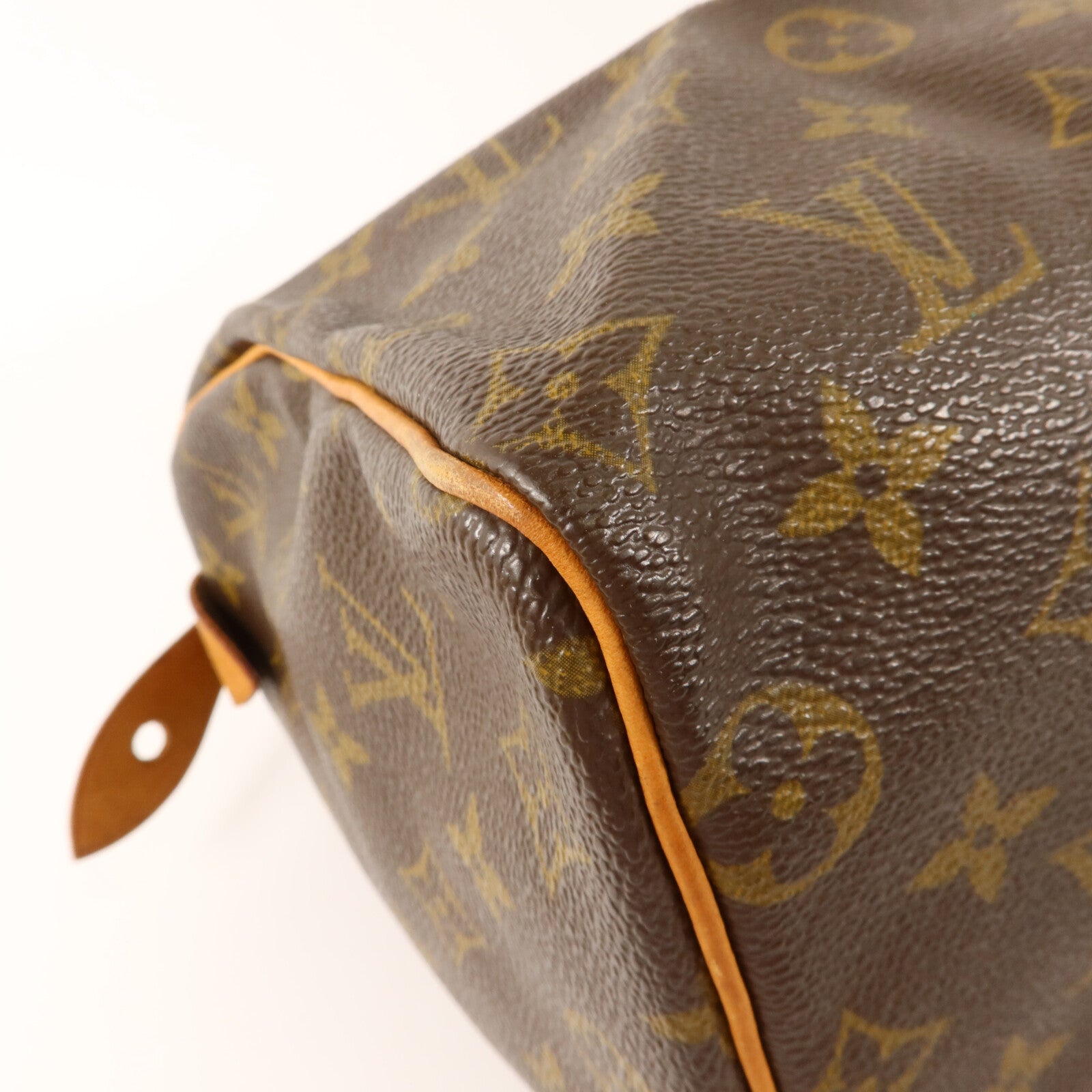 LOUIS VUITTON Monogram Speedy 25金扣手挽袋