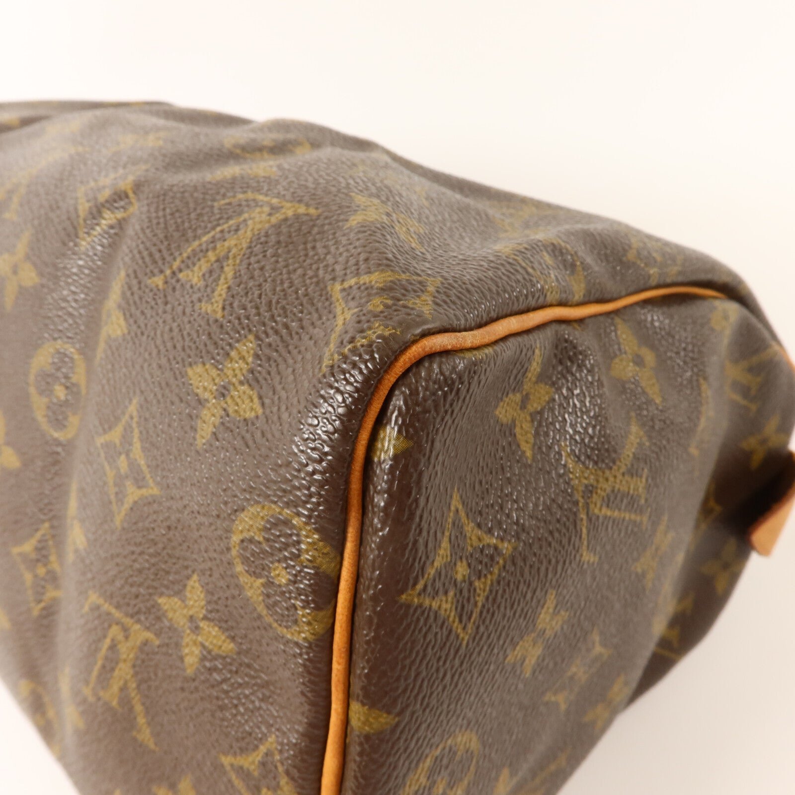 LOUIS VUITTON Monogram Speedy 25金扣手挽袋