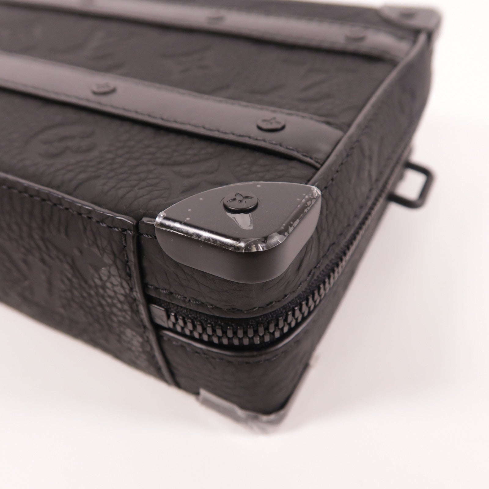 LOUIS VUITTON Monogram Taurillon Handle Soft Trunk手挽肩背兩用袋