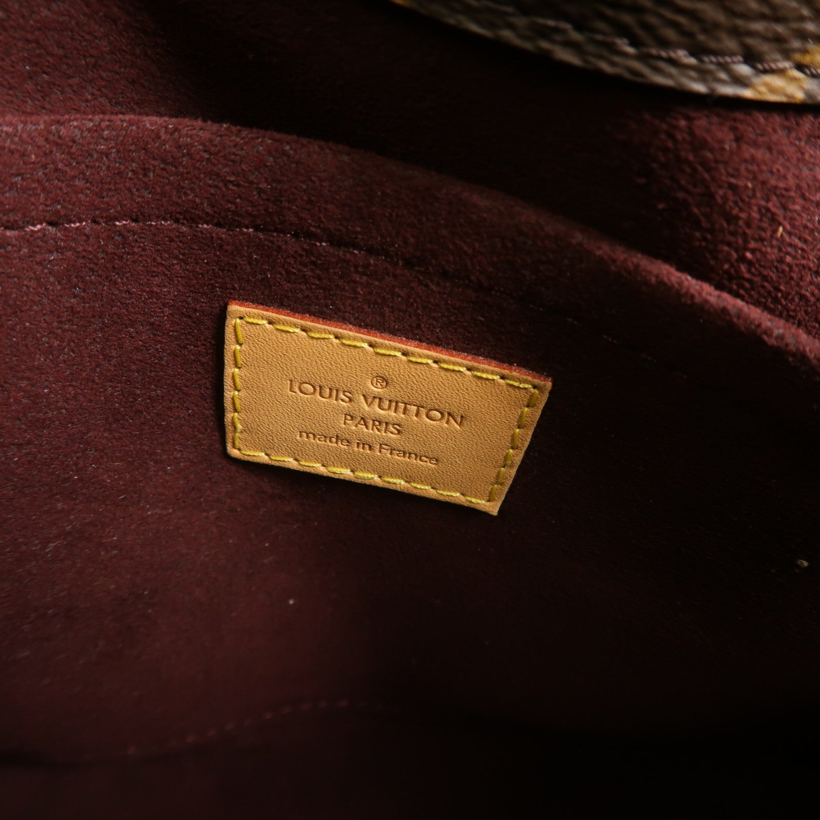LOUIS VUITTON Monogram Montaigne MM金扣手挽肩背兩用袋