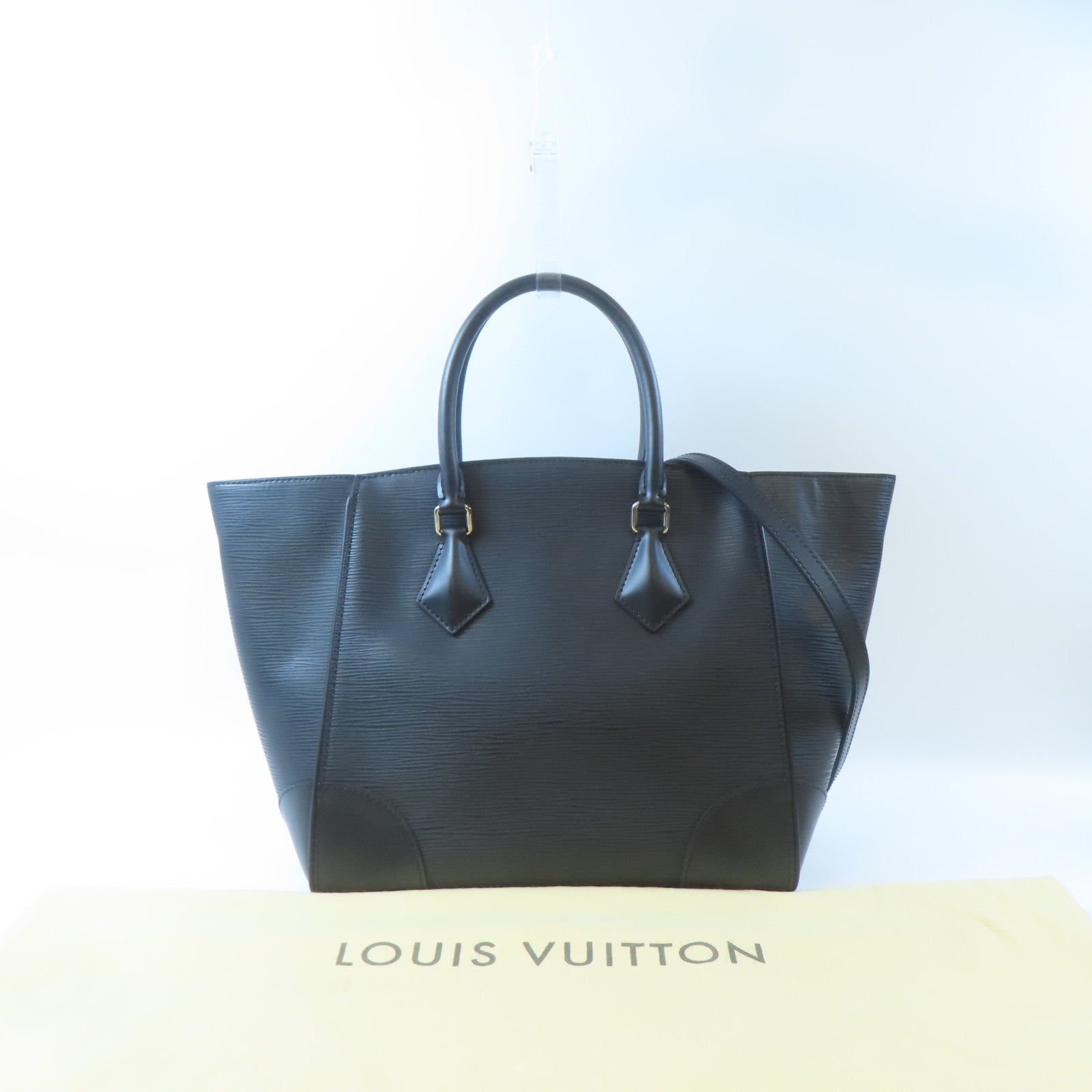 LOUIS VUITTON 【激減優惠】Epi Phoenix PM銀扣手挽肩背兩用袋黑色