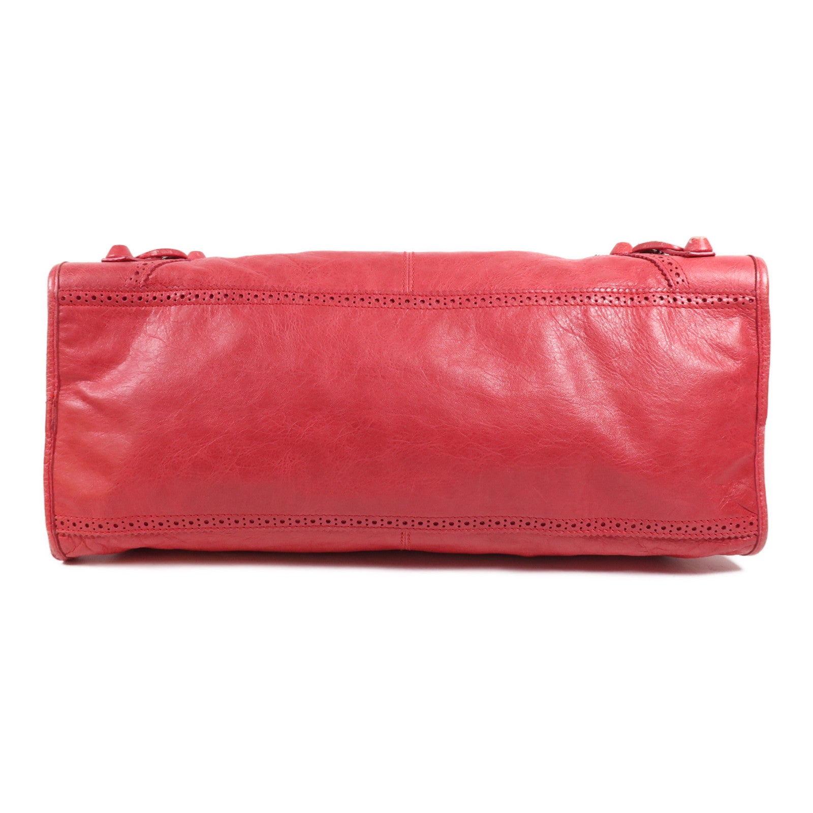 BALENCIAGA 牛皮皮革Giant City銀扣手挽肩背兩用袋