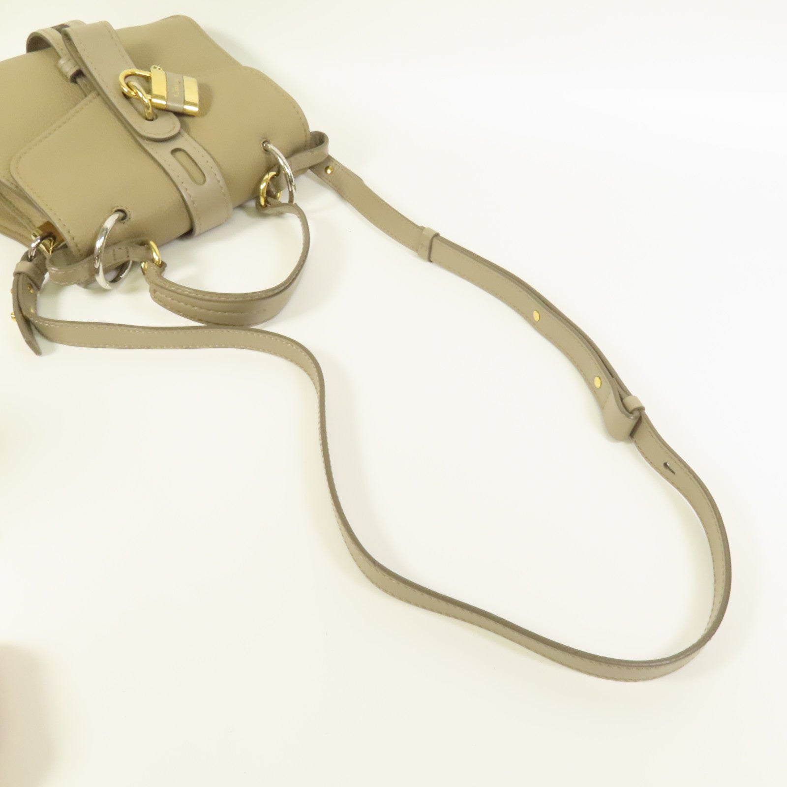 Chloe 牛皮皮革Aby Day Bag手挽肩背兩用袋