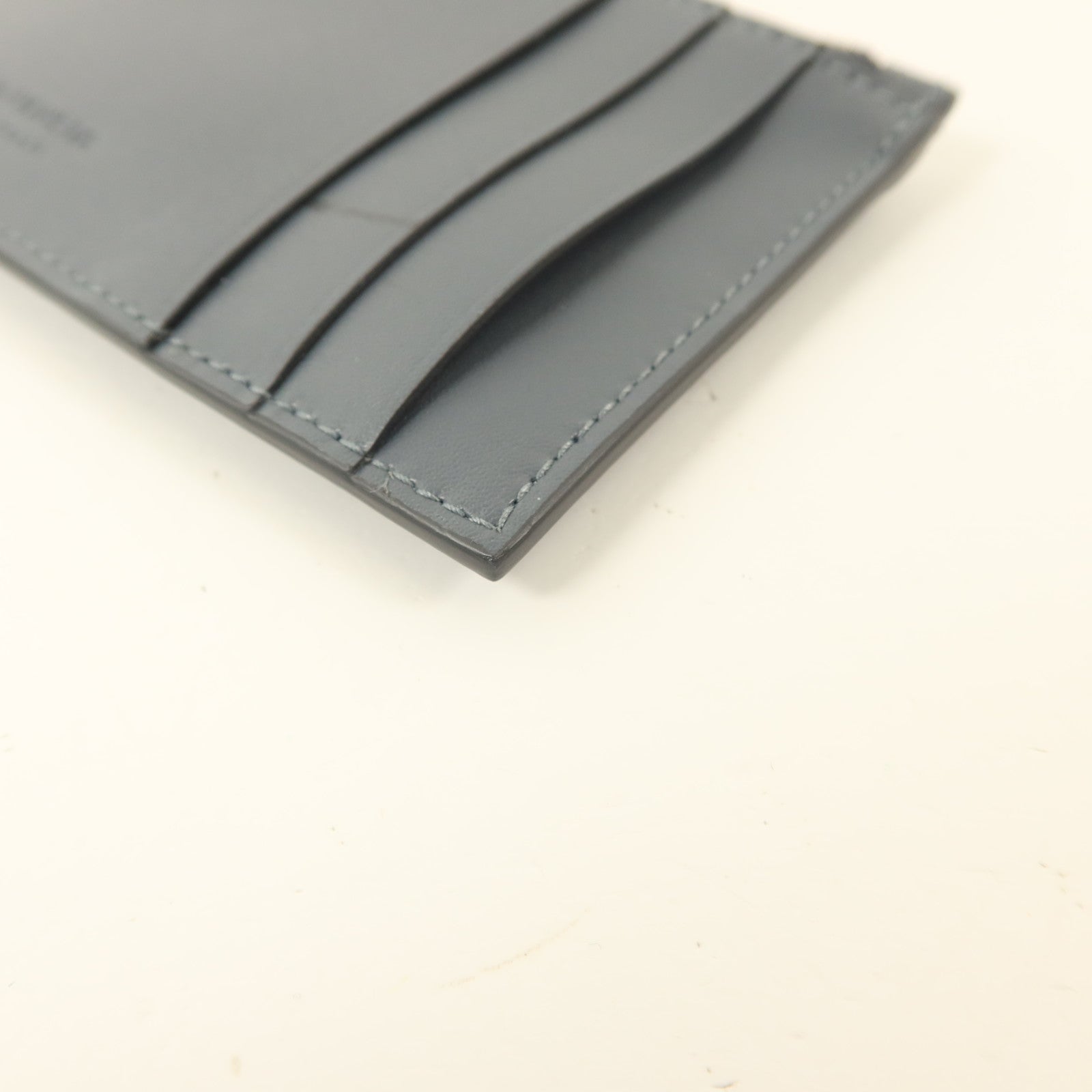 BOTTEGA VENETA 牛皮皮革Zippered Card Case銀扣卡片套