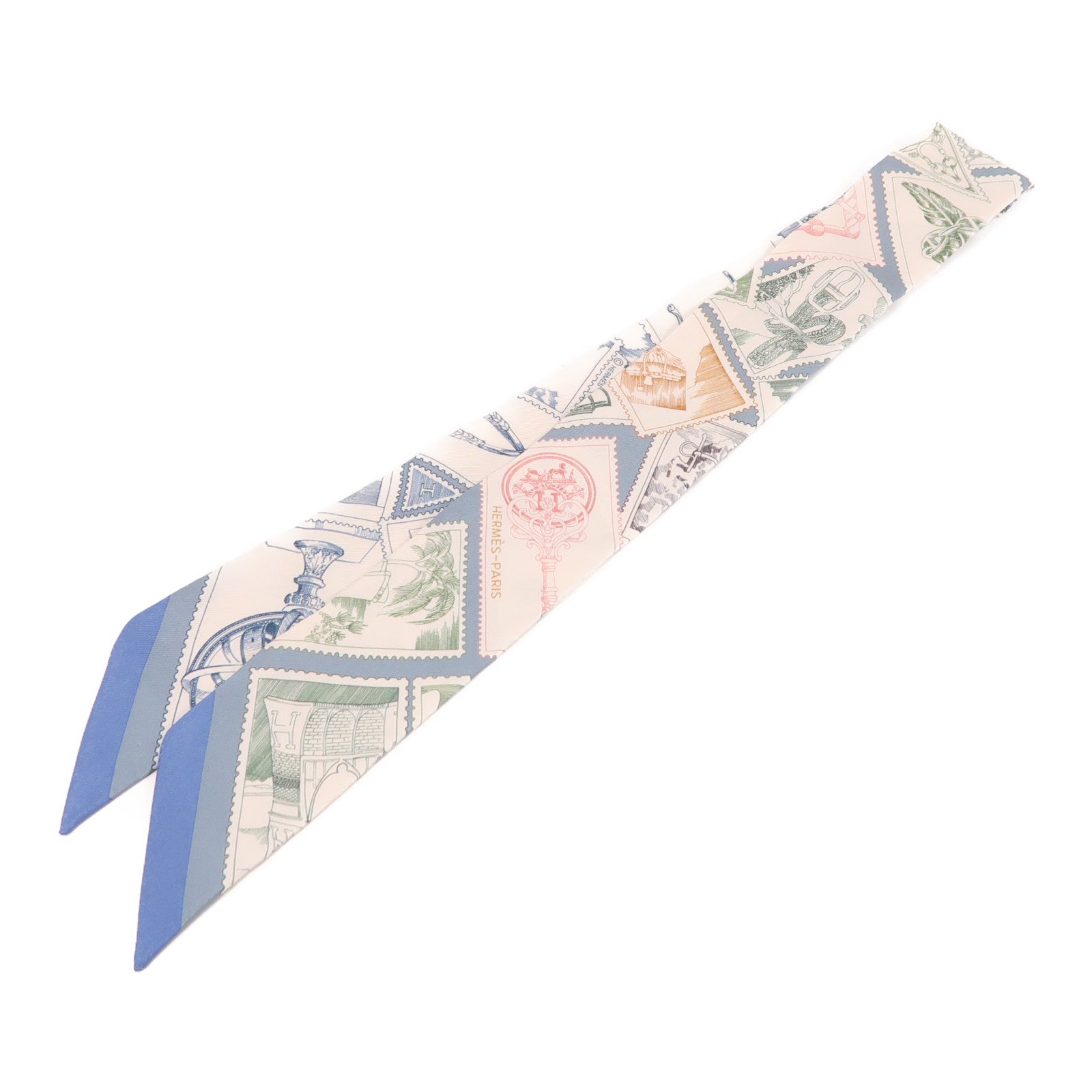 HERMES 絲質Twilly絲巾