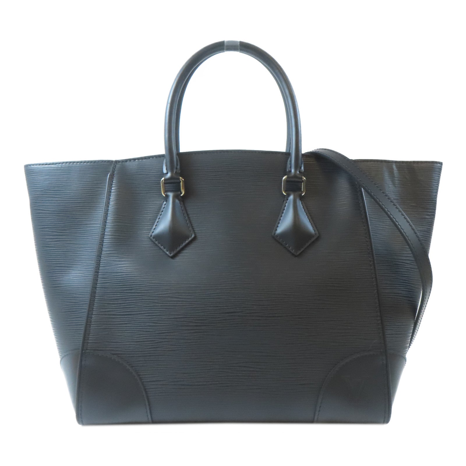 LOUIS VUITTON 【激減優惠】Epi Phoenix PM銀扣手挽肩背兩用袋黑色