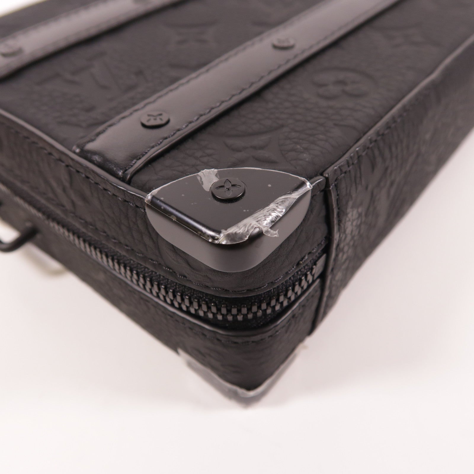 LOUIS VUITTON Monogram Taurillon Handle Soft Trunk手挽肩背兩用袋