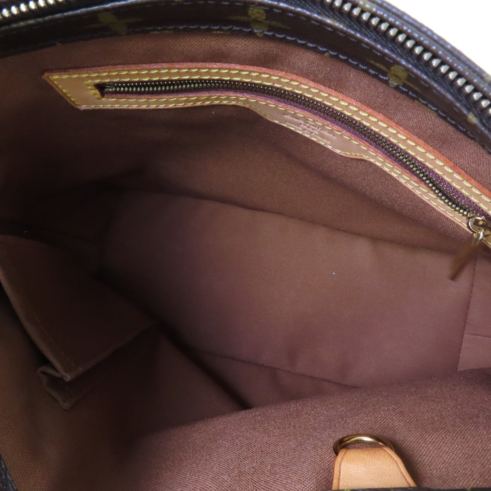 LOUIS VUITTON Monogram Cabas Piano Tote Bag金扣肩背袋啡色