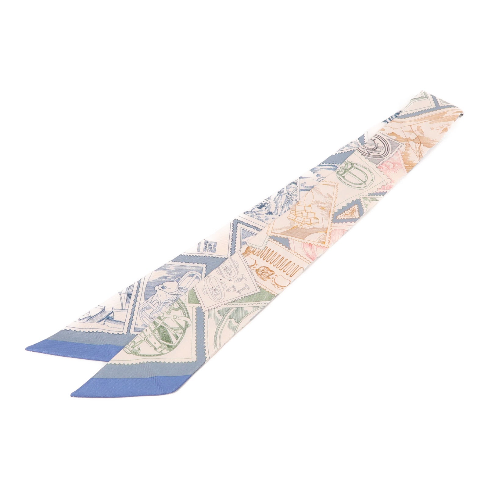 HERMES 絲質Twilly絲巾