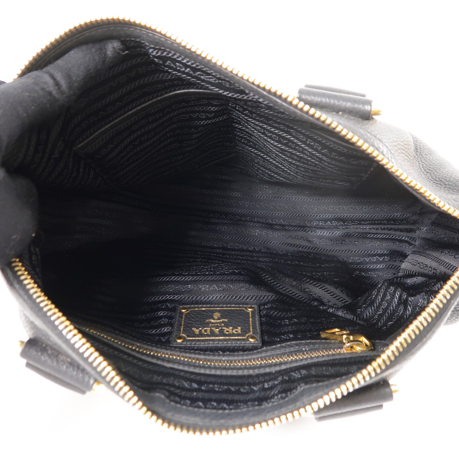 PRADA 牛皮皮革2Way Shoulder手挽肩背兩用袋