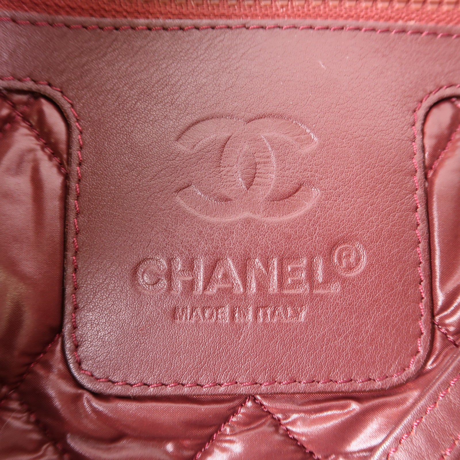 CHANEL 尼龍Coco Cocoon Tote Bag銀扣手挽袋