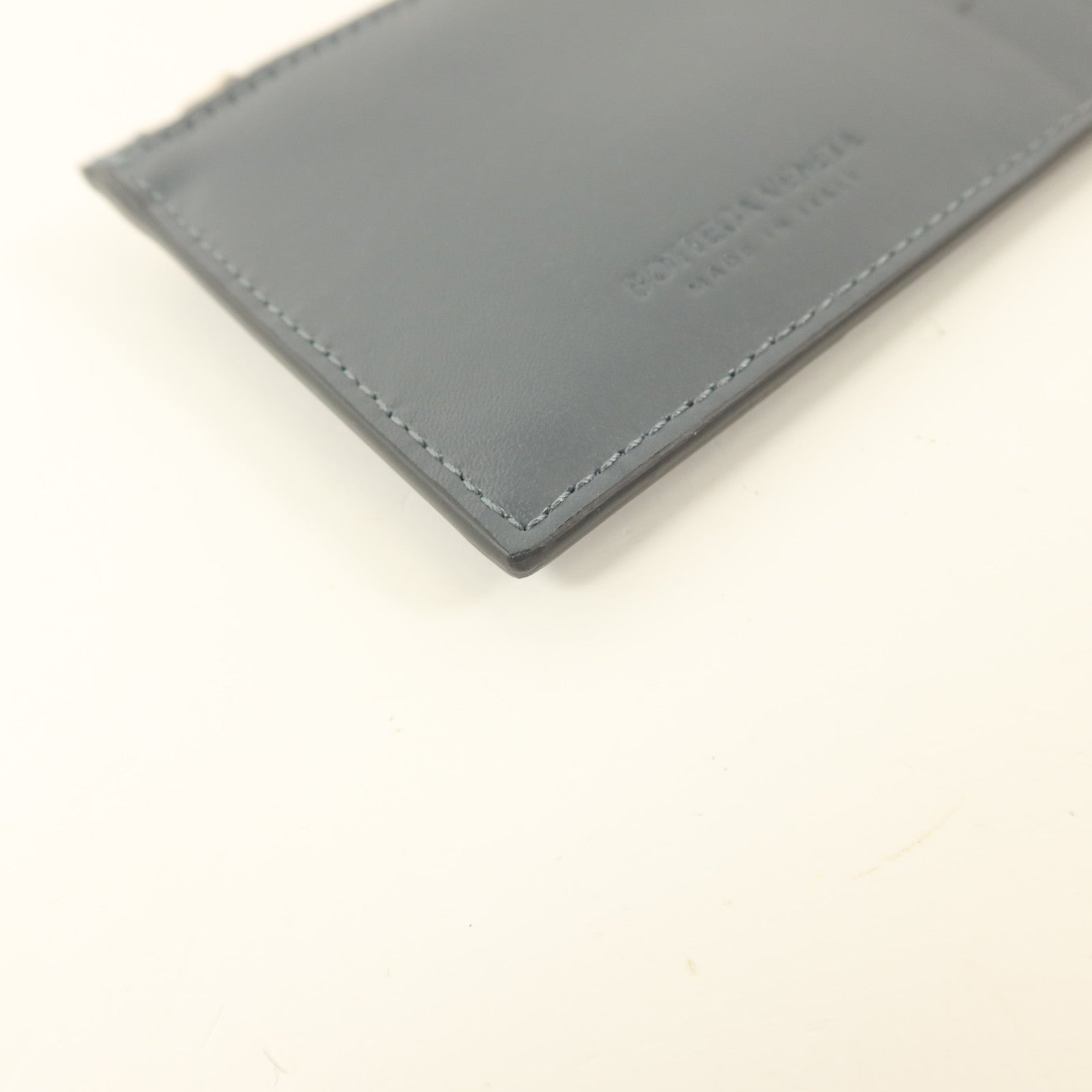 BOTTEGA VENETA 牛皮皮革Zippered Card Case銀扣卡片套