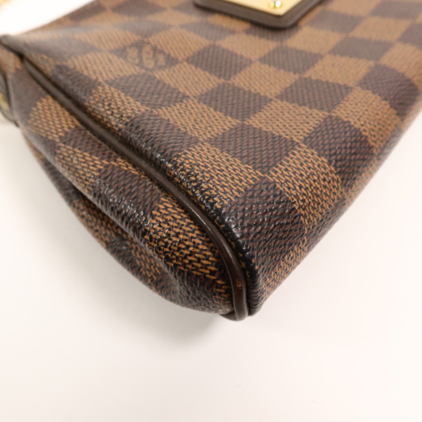 LOUIS VUITTON Damier Eva鏈帶手挽肩背兩用袋