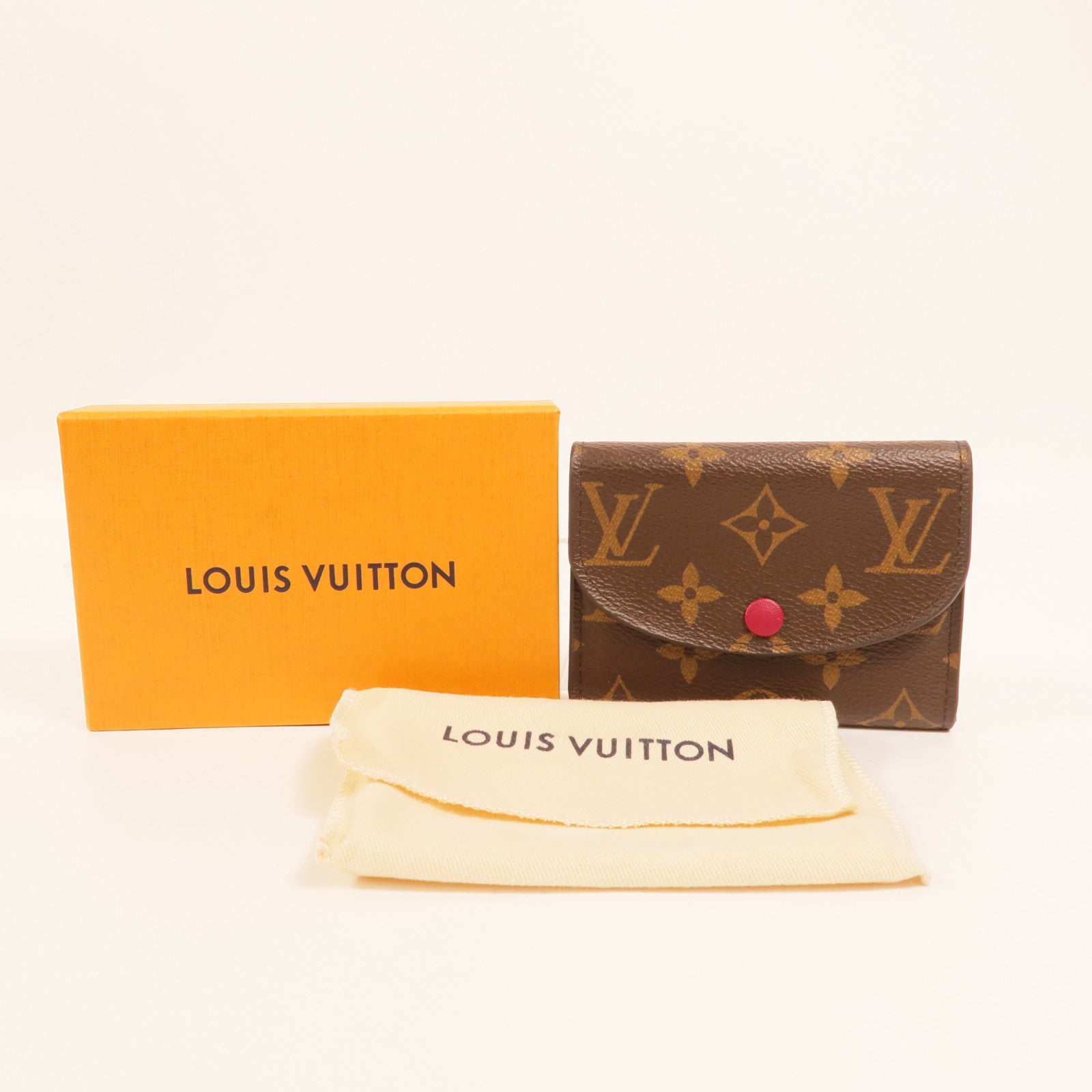 LOUIS VUITTON Monogram Rosalie零錢包