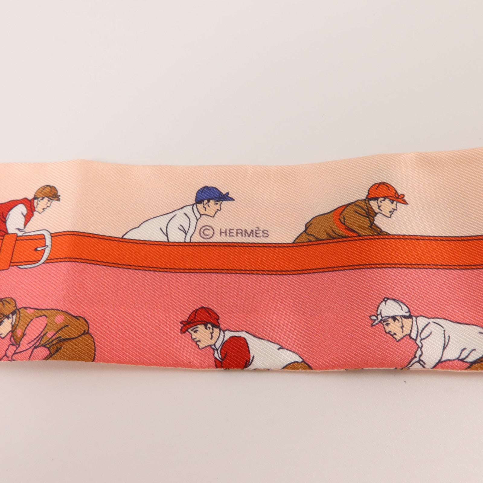 HERMES 絲質Twilly絲巾