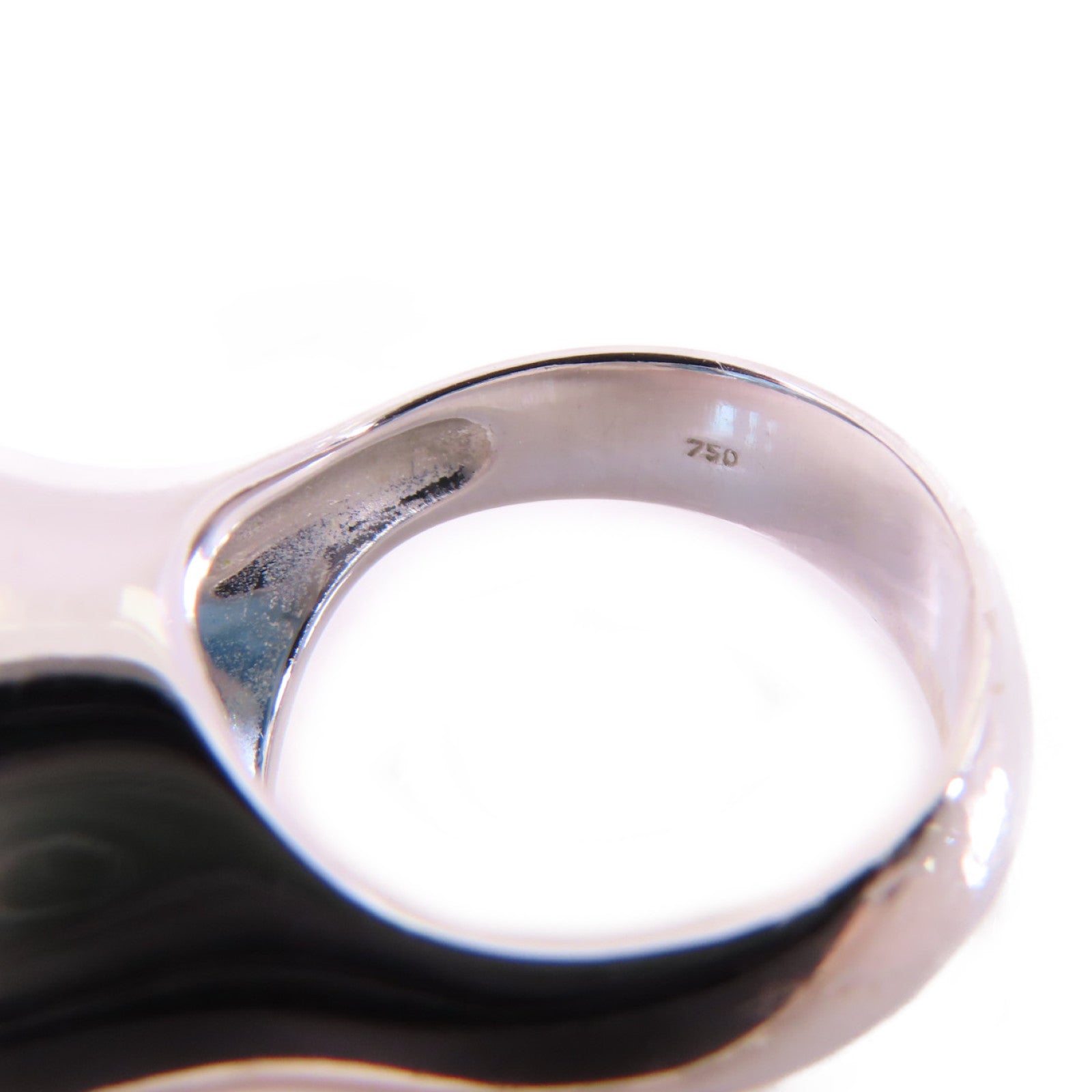JEWELRY 18K白金/拓帕石Topaz Ring戒指US#5.25