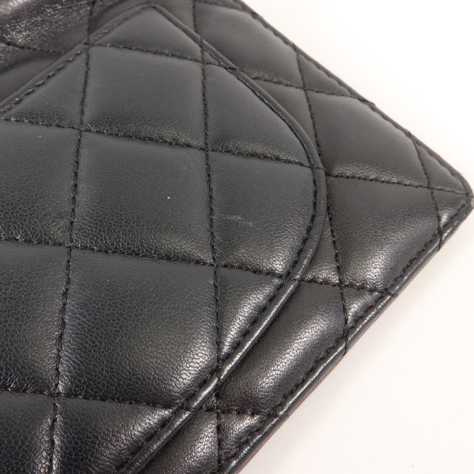CHANEL 羊皮皮革Long Bifold Wallet長錢包