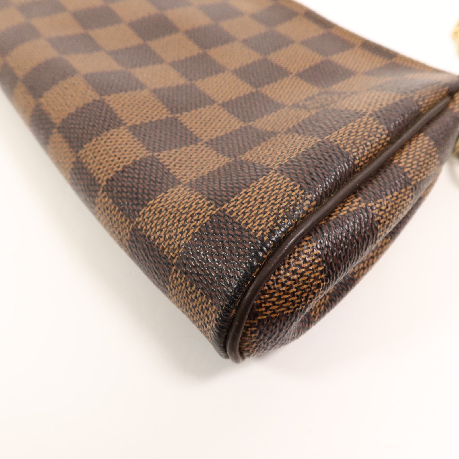 LOUIS VUITTON Damier Eva鏈帶手挽肩背兩用袋