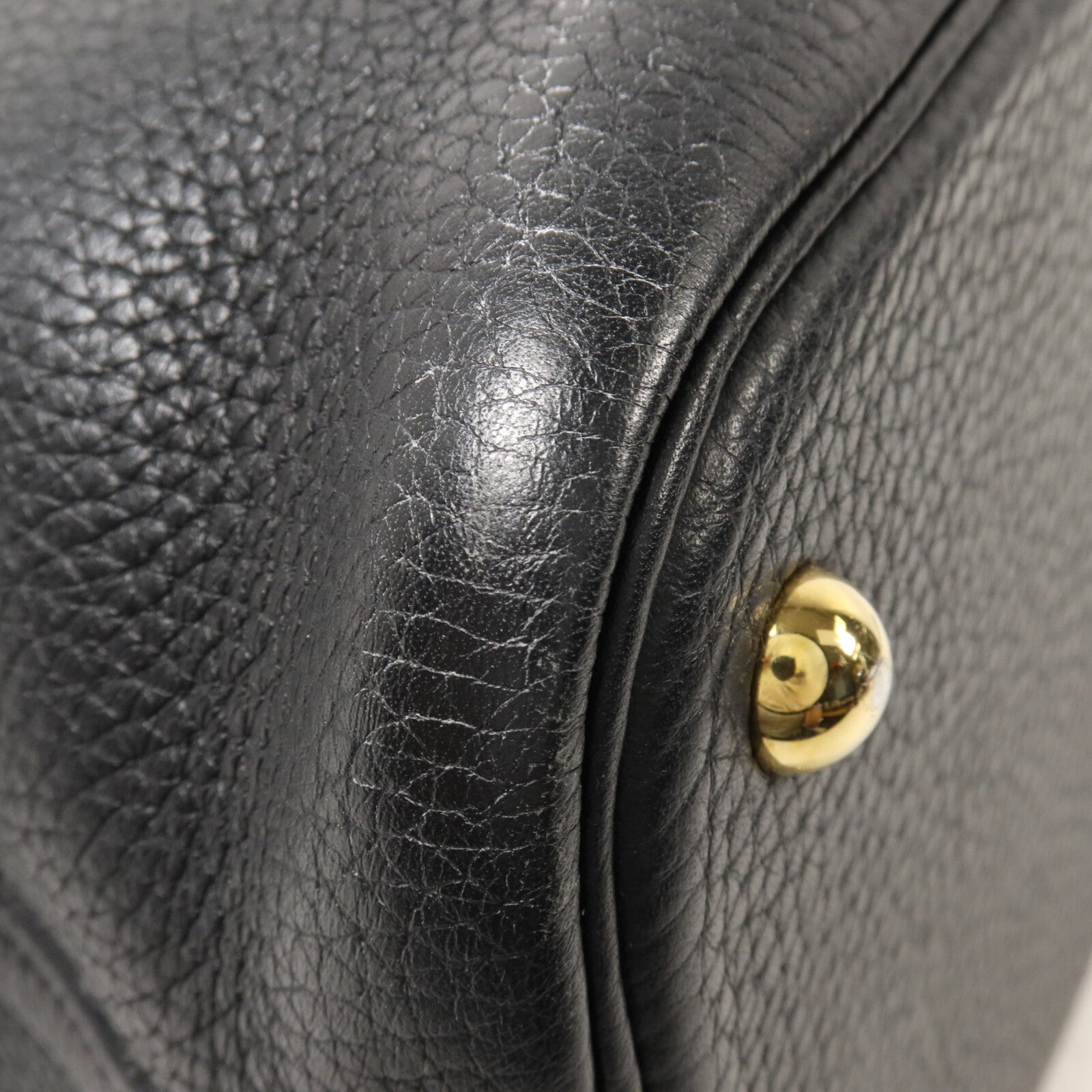 HERMES Clemence皮革Bolide 31手挽肩背兩用袋Noir