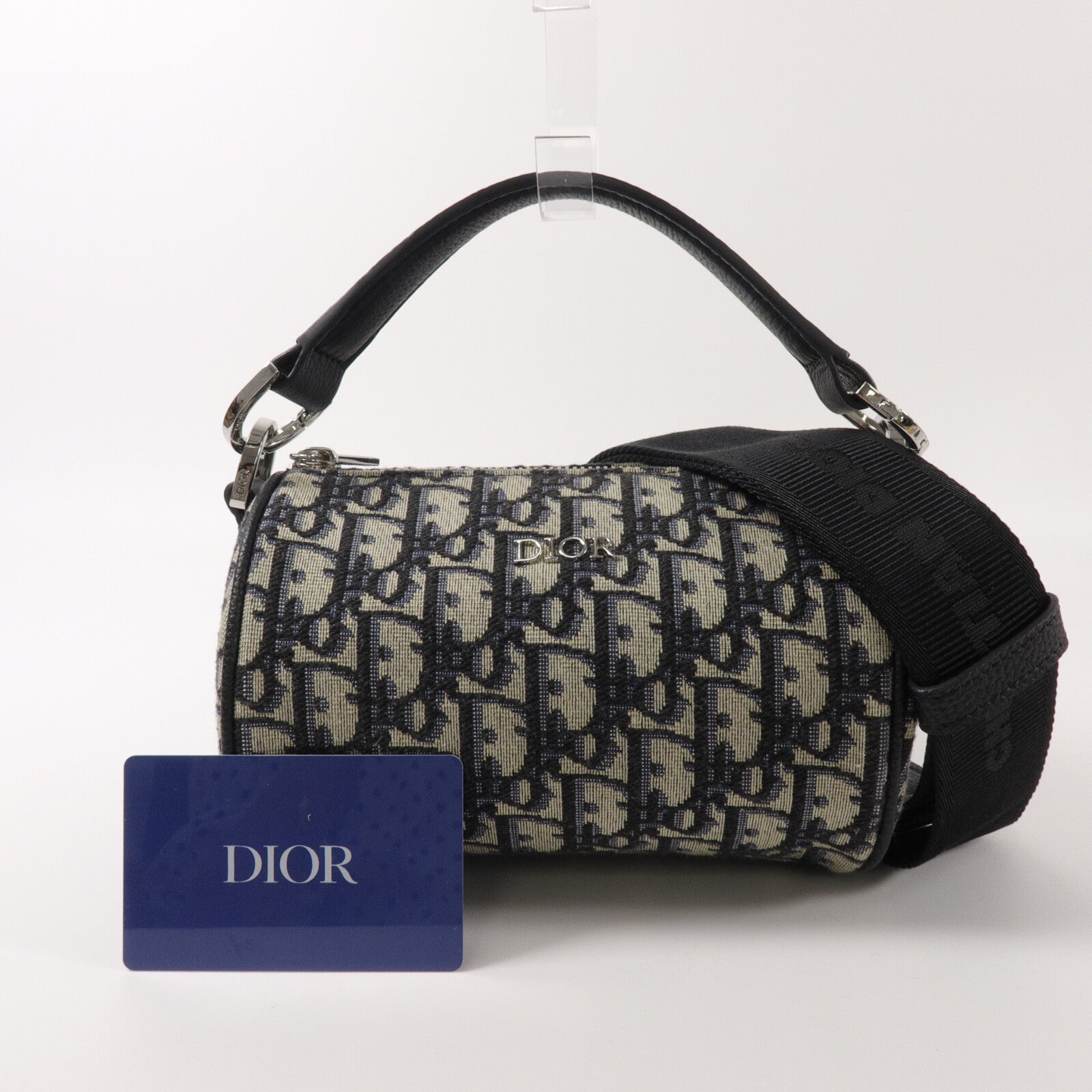 Dior 帆布Mini Roller手挽肩背兩用袋