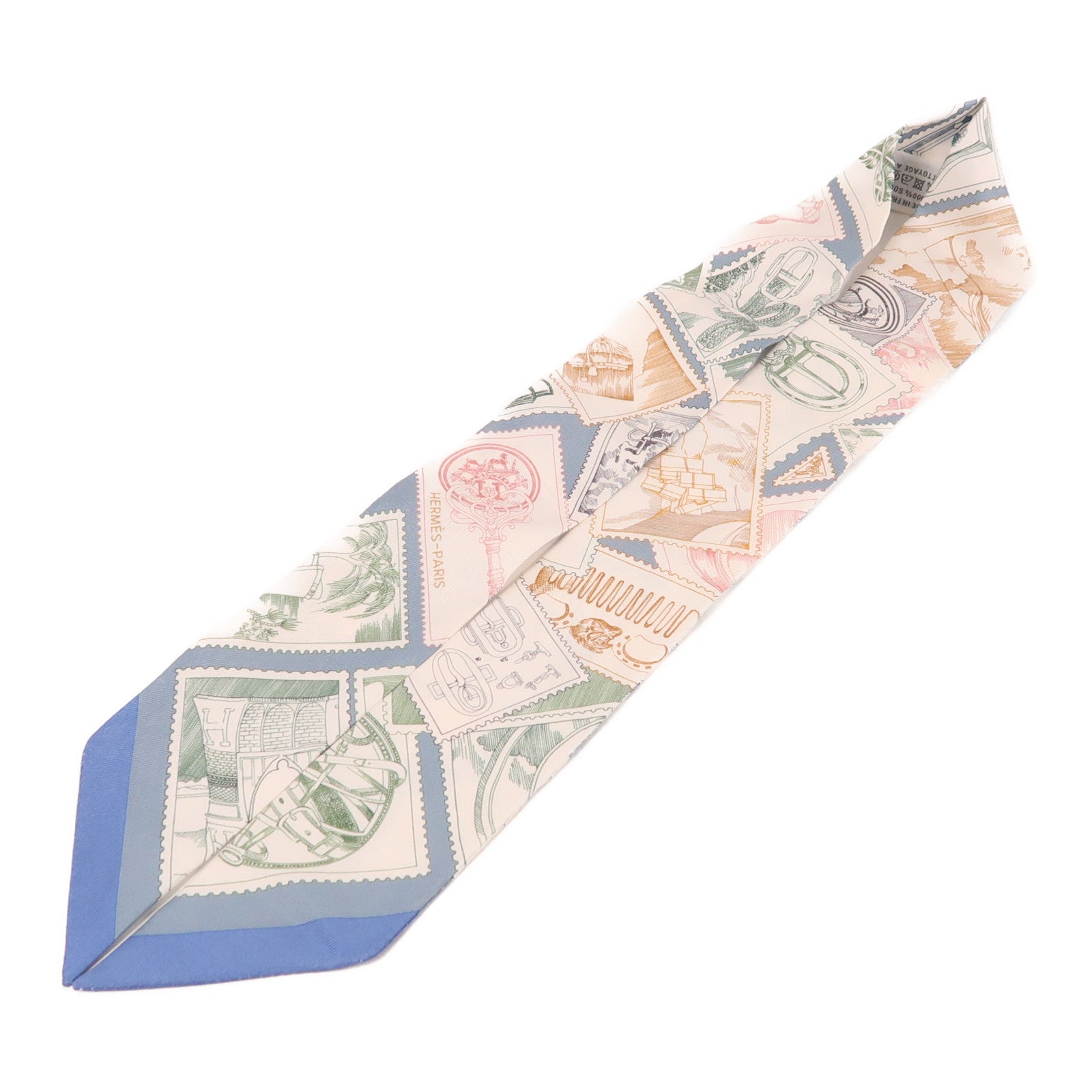 HERMES 絲質Twilly絲巾