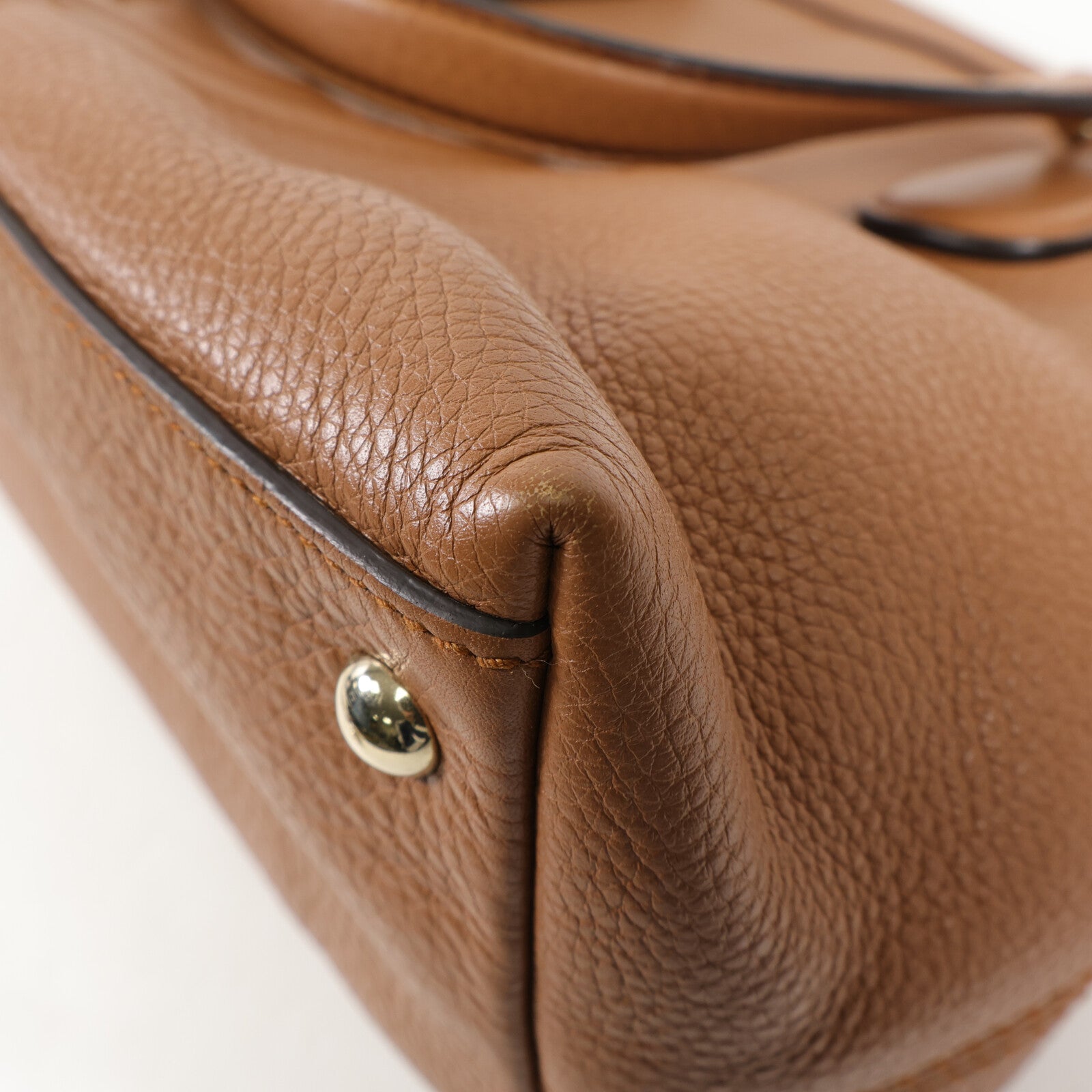 GUCCI 牛皮皮革Shoulder Bag金扣手挽肩背兩用袋