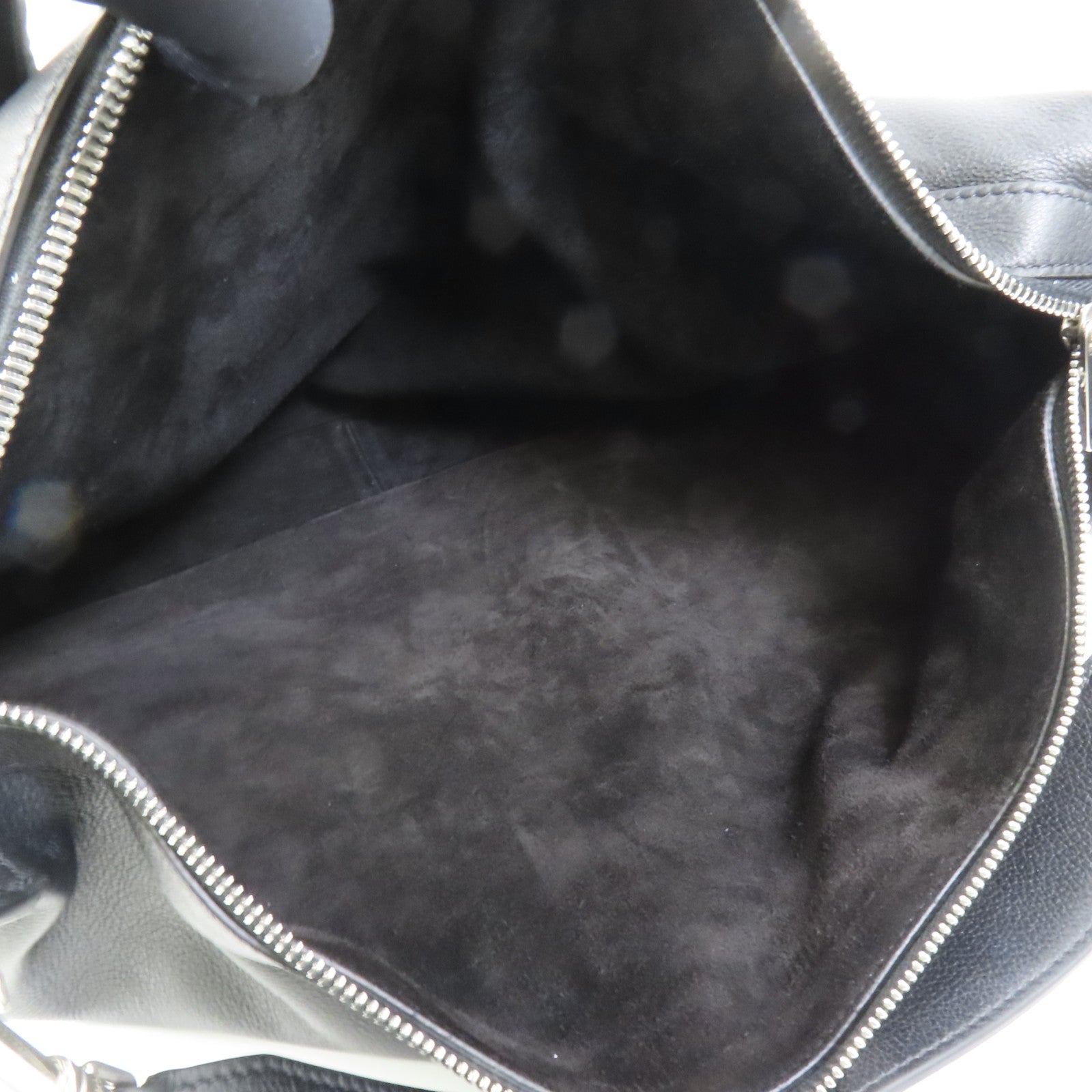 CELINE 牛皮皮革Romy銀扣手挽肩背兩用袋