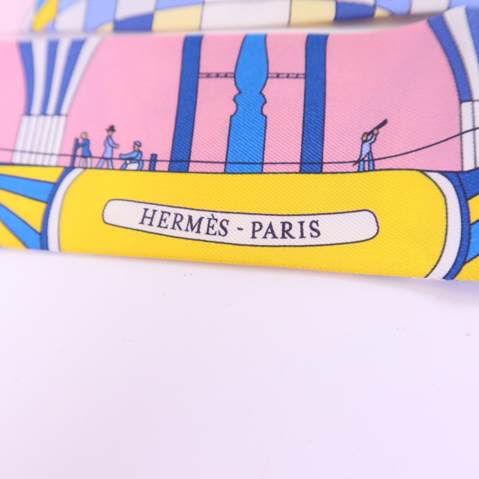 HERMES 絲質Twilly絲巾