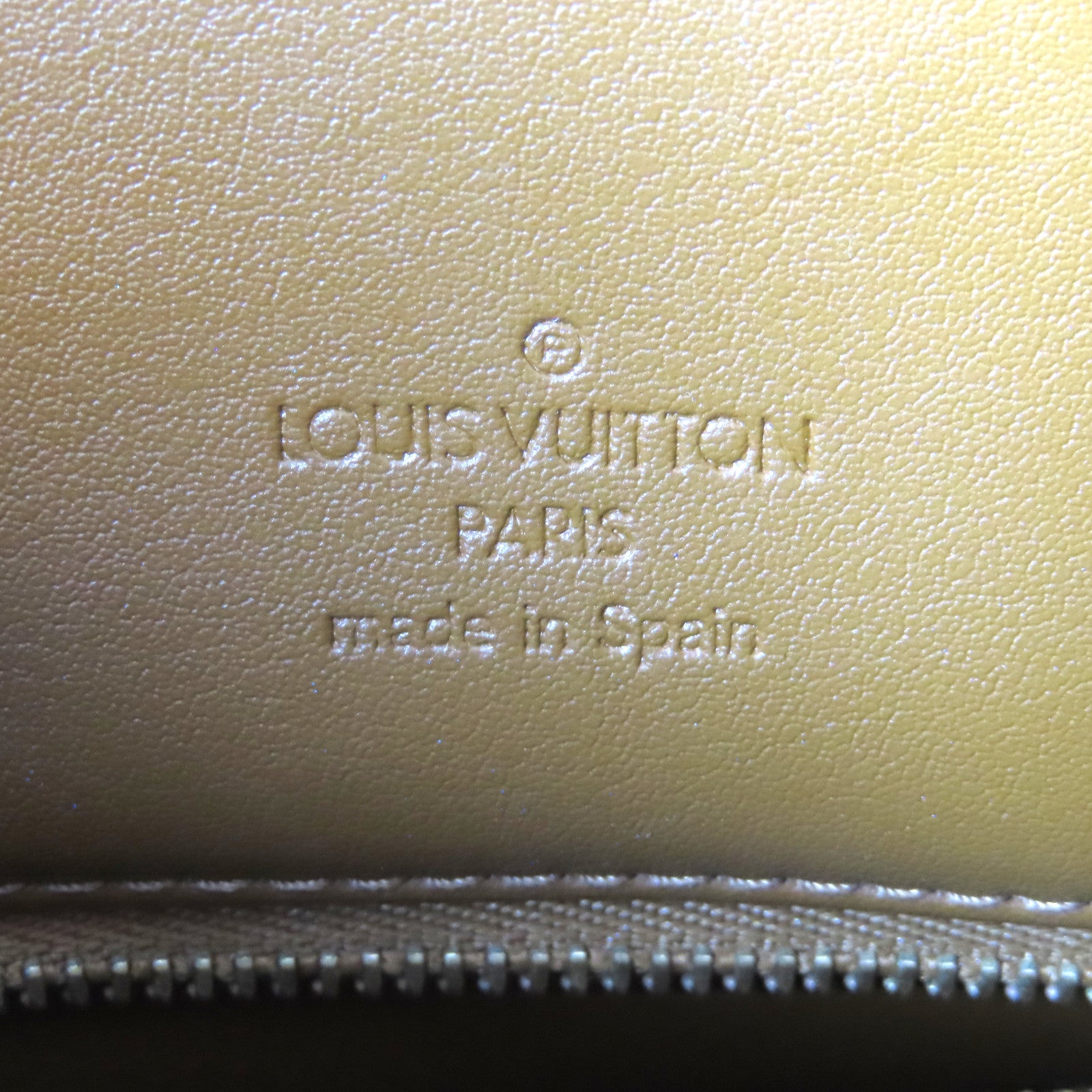 LOUIS VUITTON 【激減優惠】Vernis Houston金扣肩背袋啡色