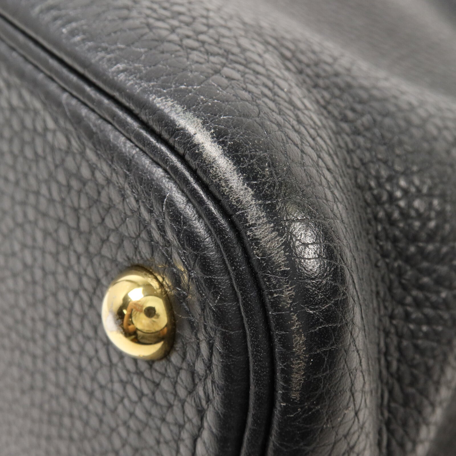 HERMES Clemence皮革Bolide 31手挽肩背兩用袋Noir