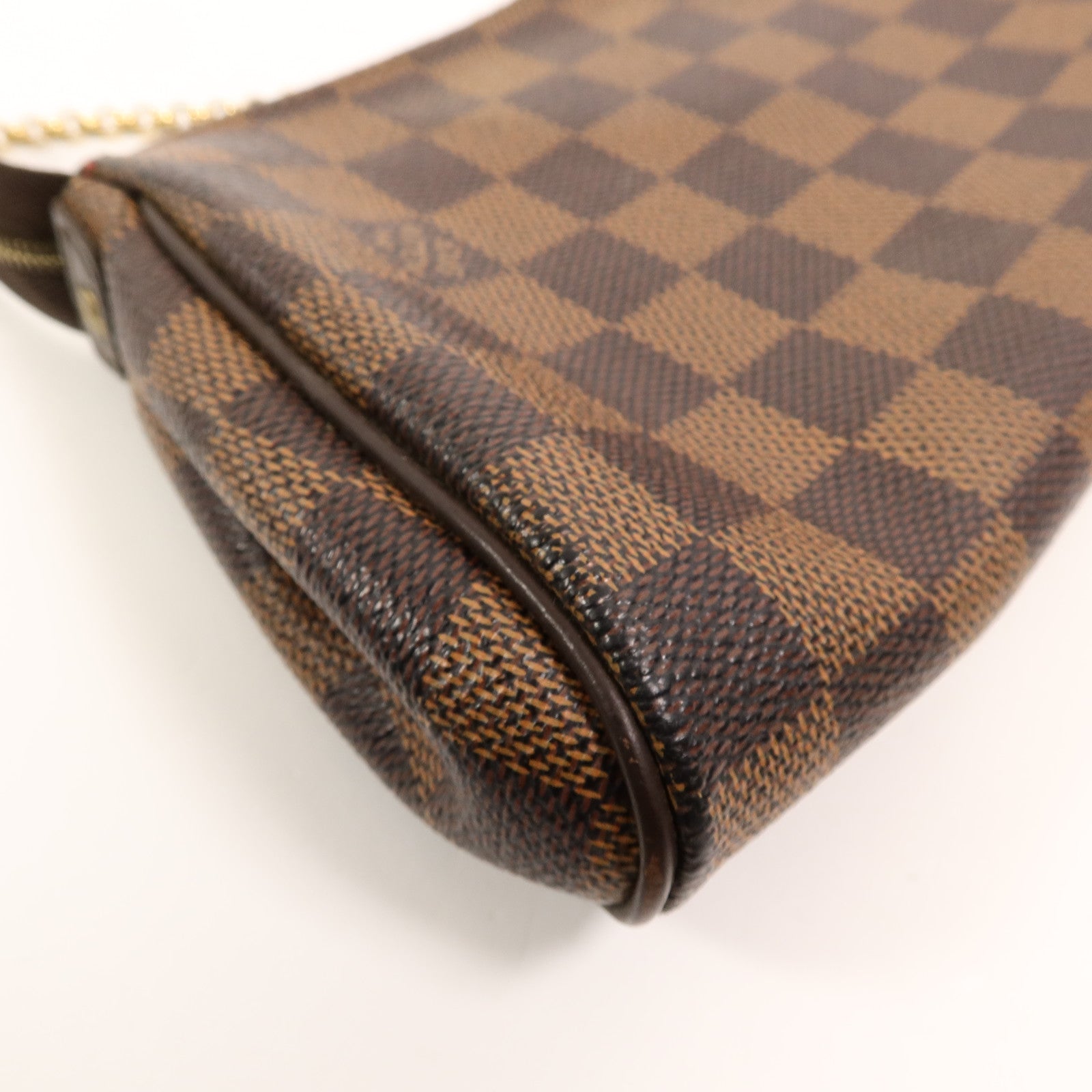 LOUIS VUITTON Damier Eva鏈帶手挽肩背兩用袋