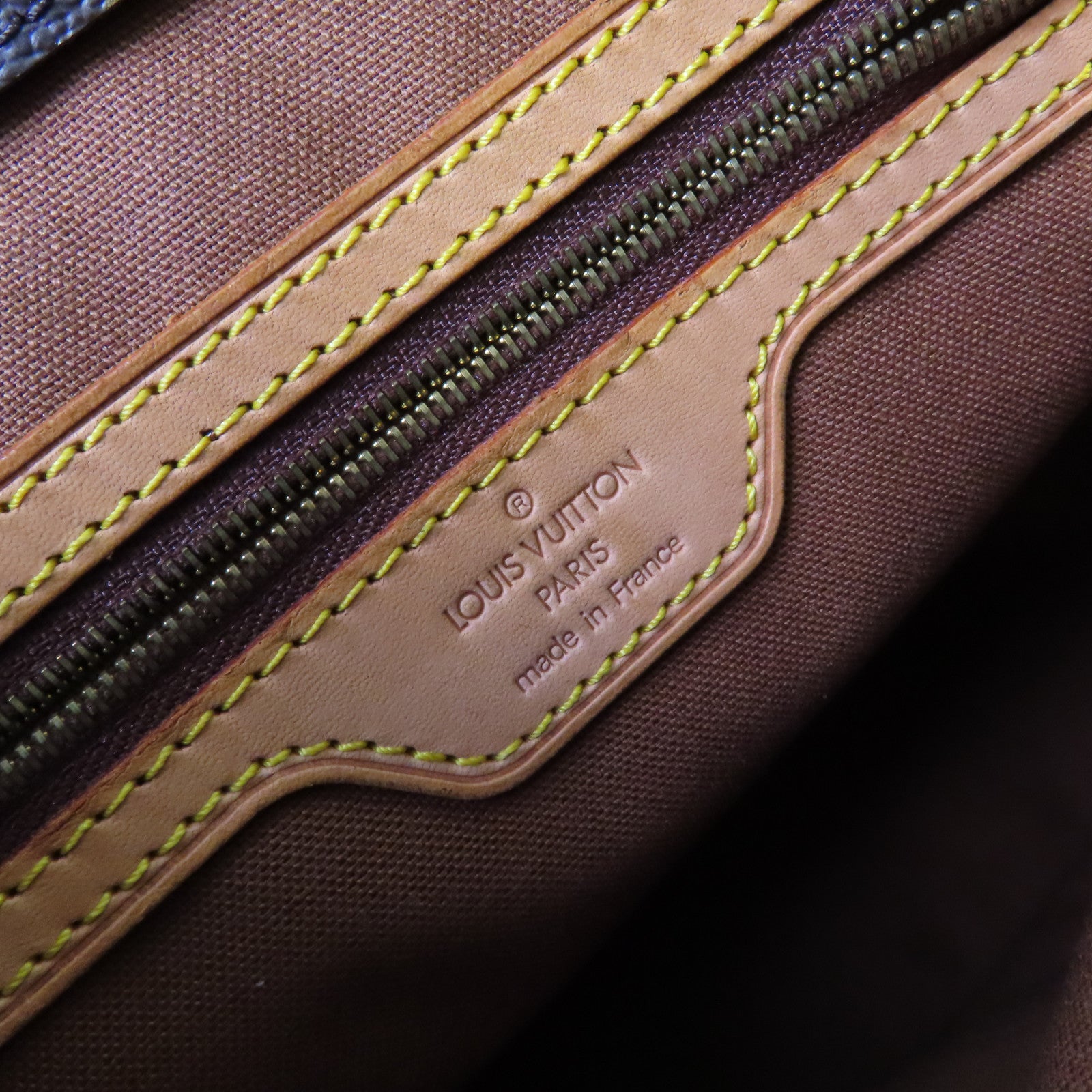 LOUIS VUITTON Monogram Cabas Piano Tote Bag金扣肩背袋啡色