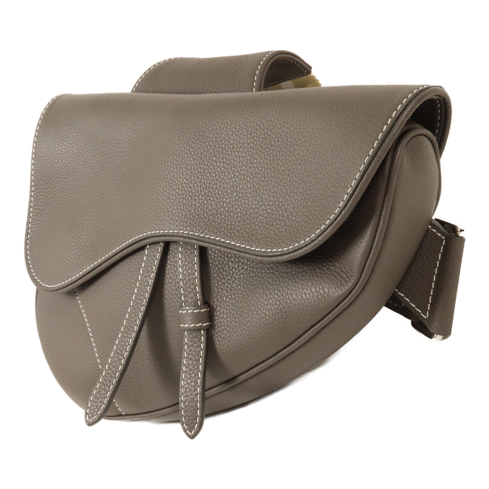 Dior 牛皮皮革Saddle Bag肩背袋